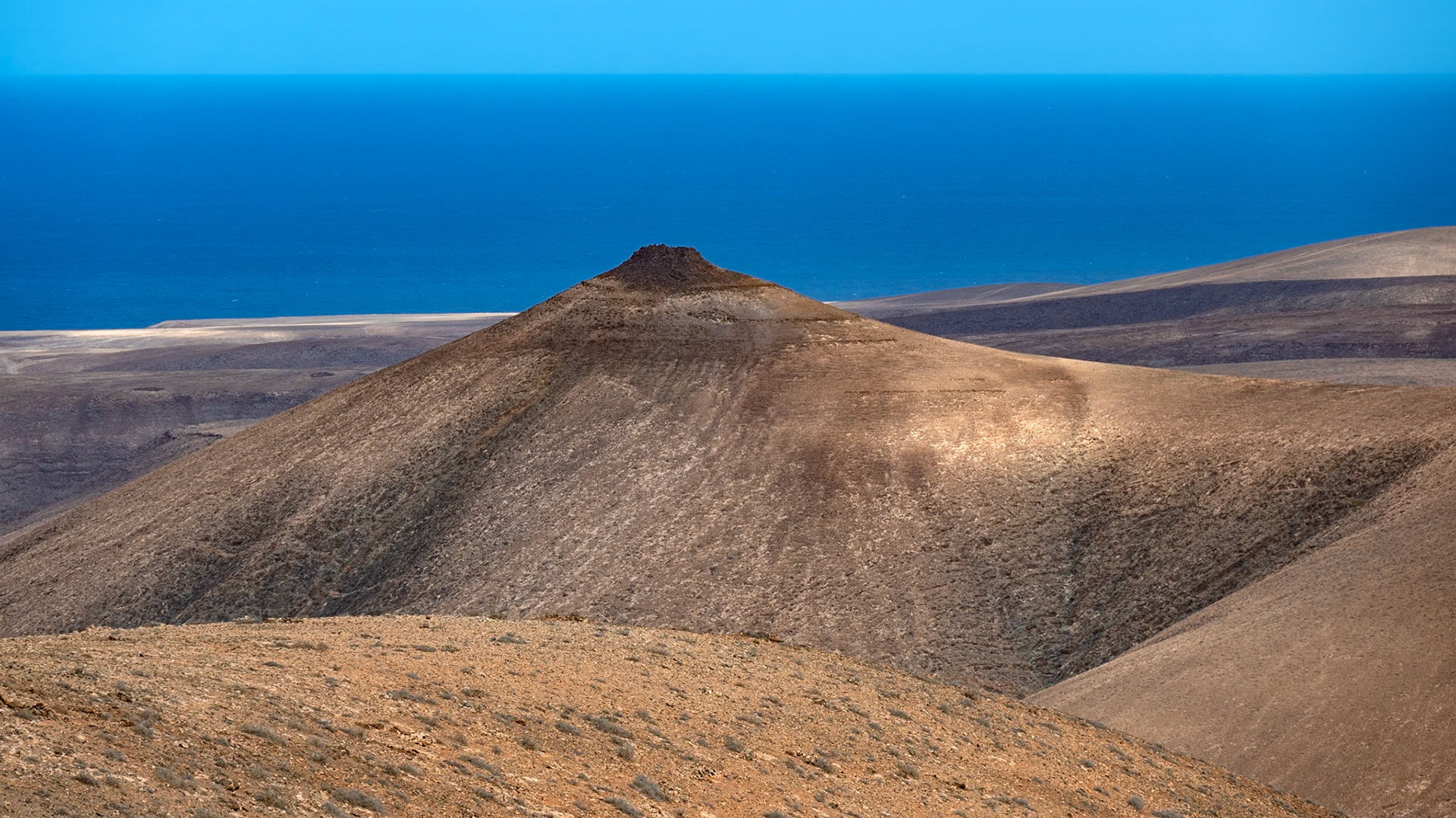 Région du parc naturel de Betancuria, mirador Las Peñitas