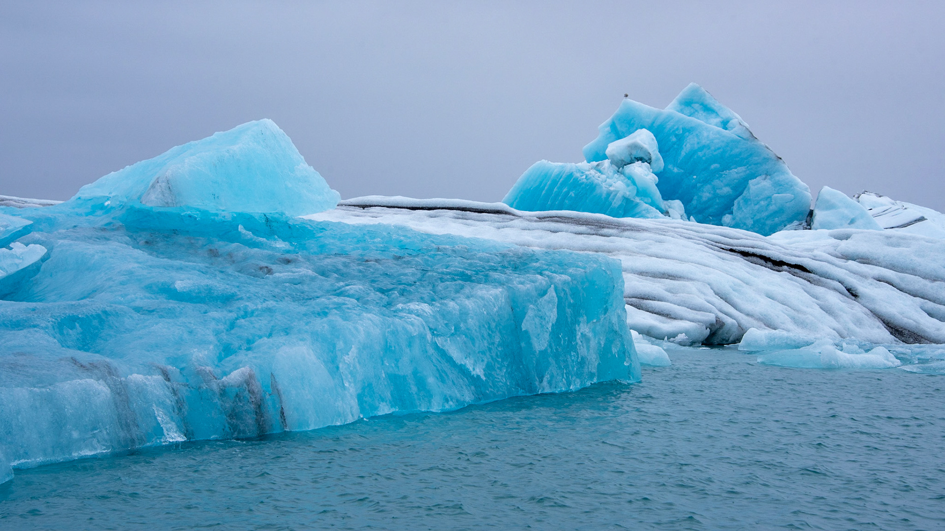 Lagune glaciaire de Jökulsárlón / Parc national du Vatnajökull