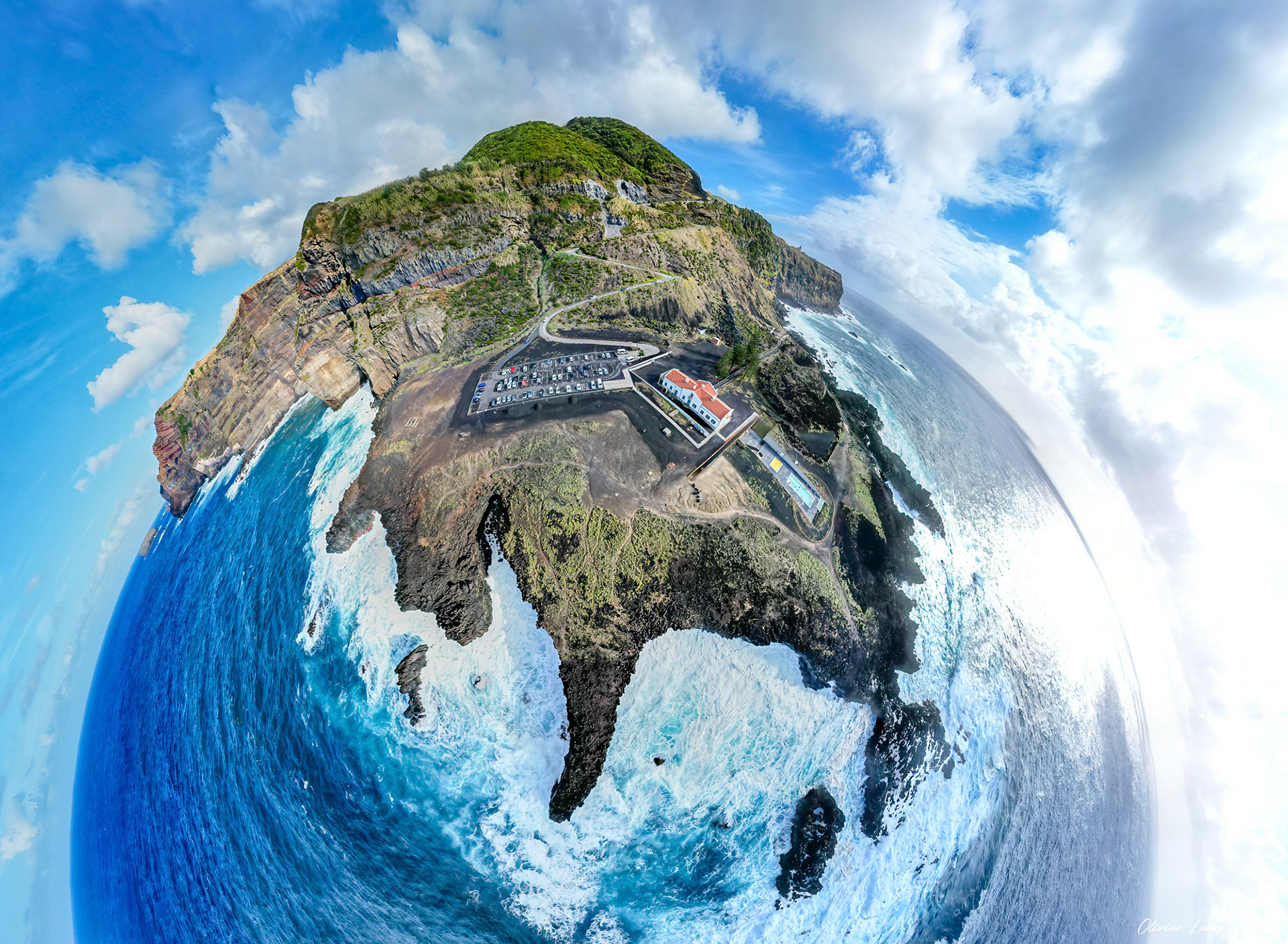 Açores / São Miguel - A Porta do Diabo; côte nord ouest