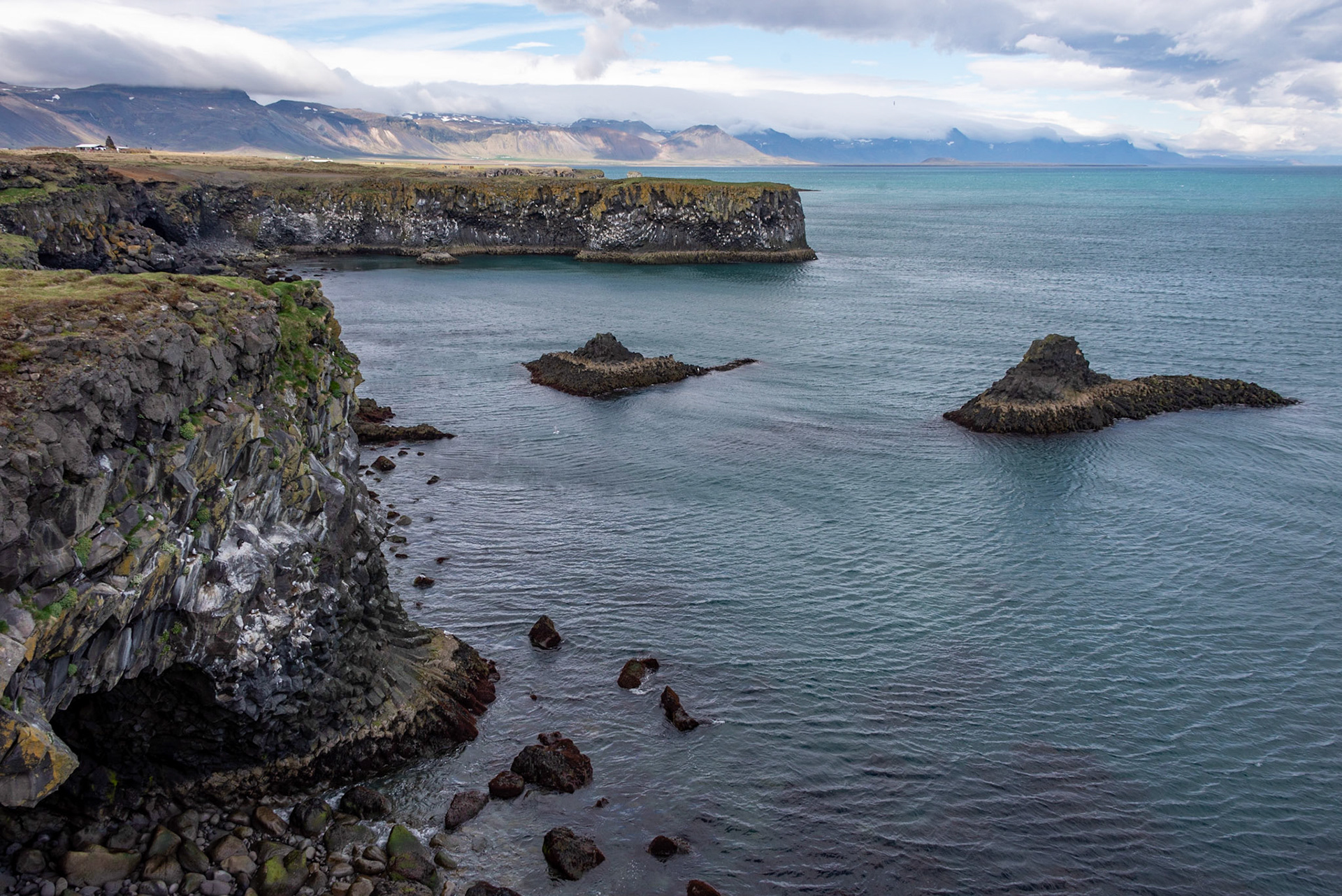 Le littoral entre Anarstapi et Hellnar / Péninsule de Snaefellsnes