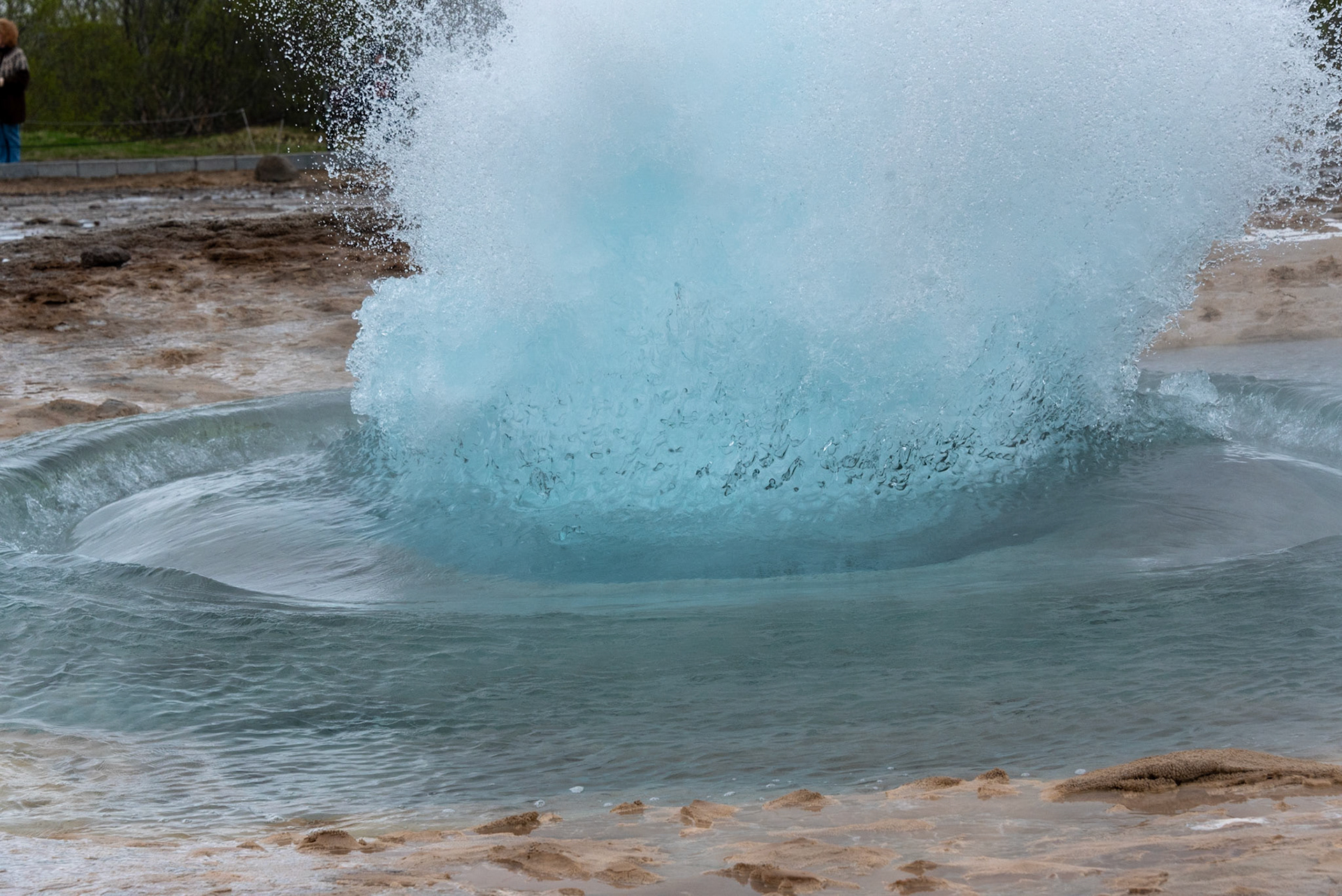 Geyser Strokkur en action