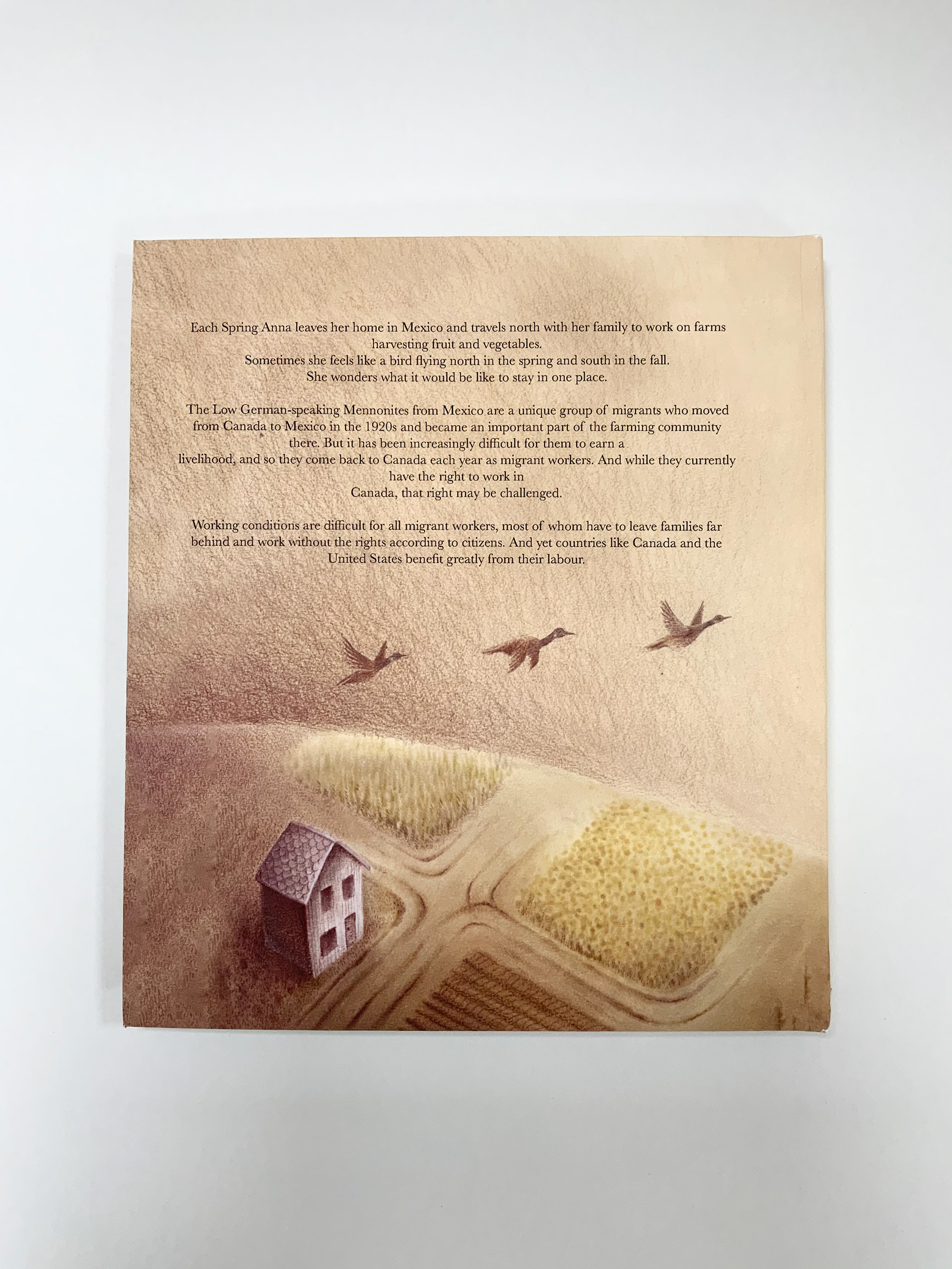 Back of book cover
