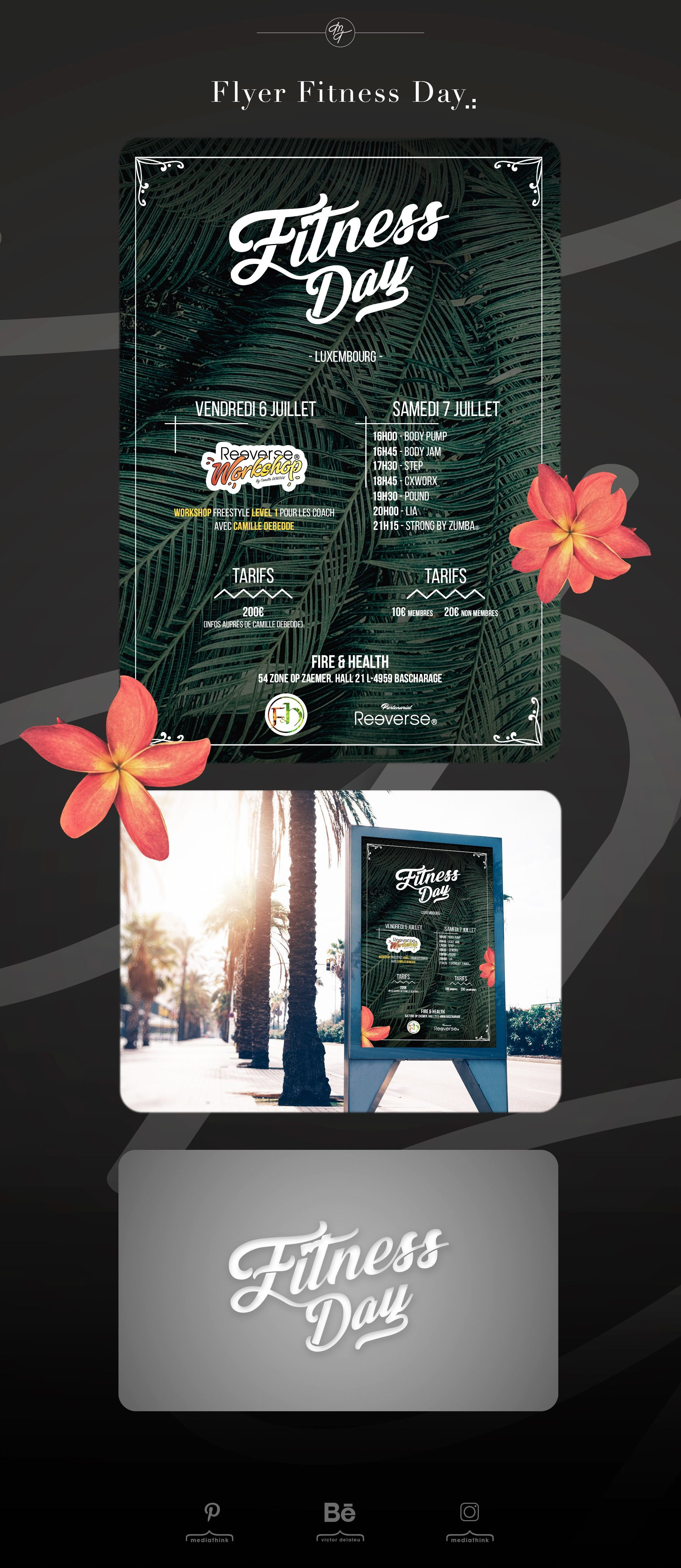 Fitness Flyer - Communication visuelle