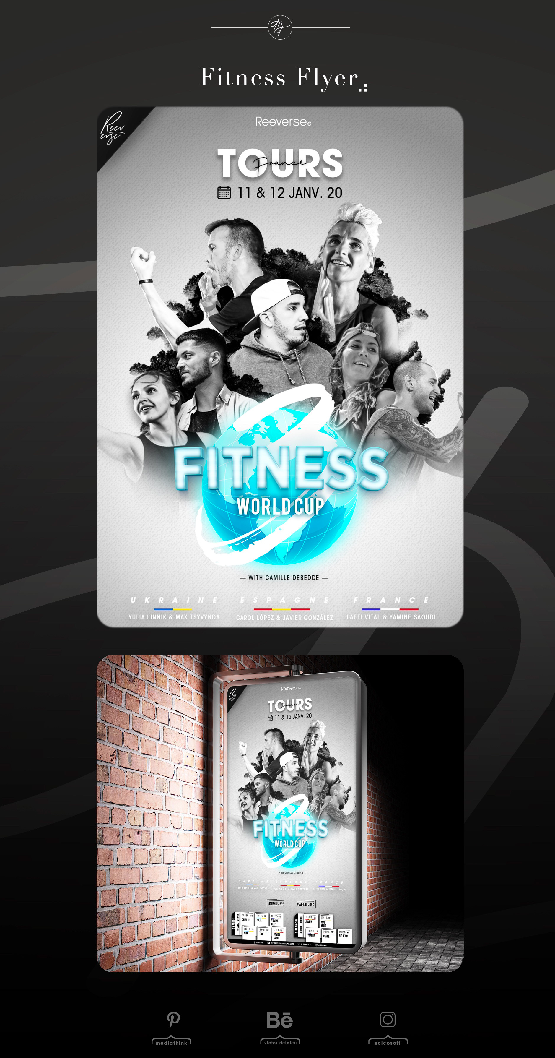 Fitness Flyer - Communication visuelle