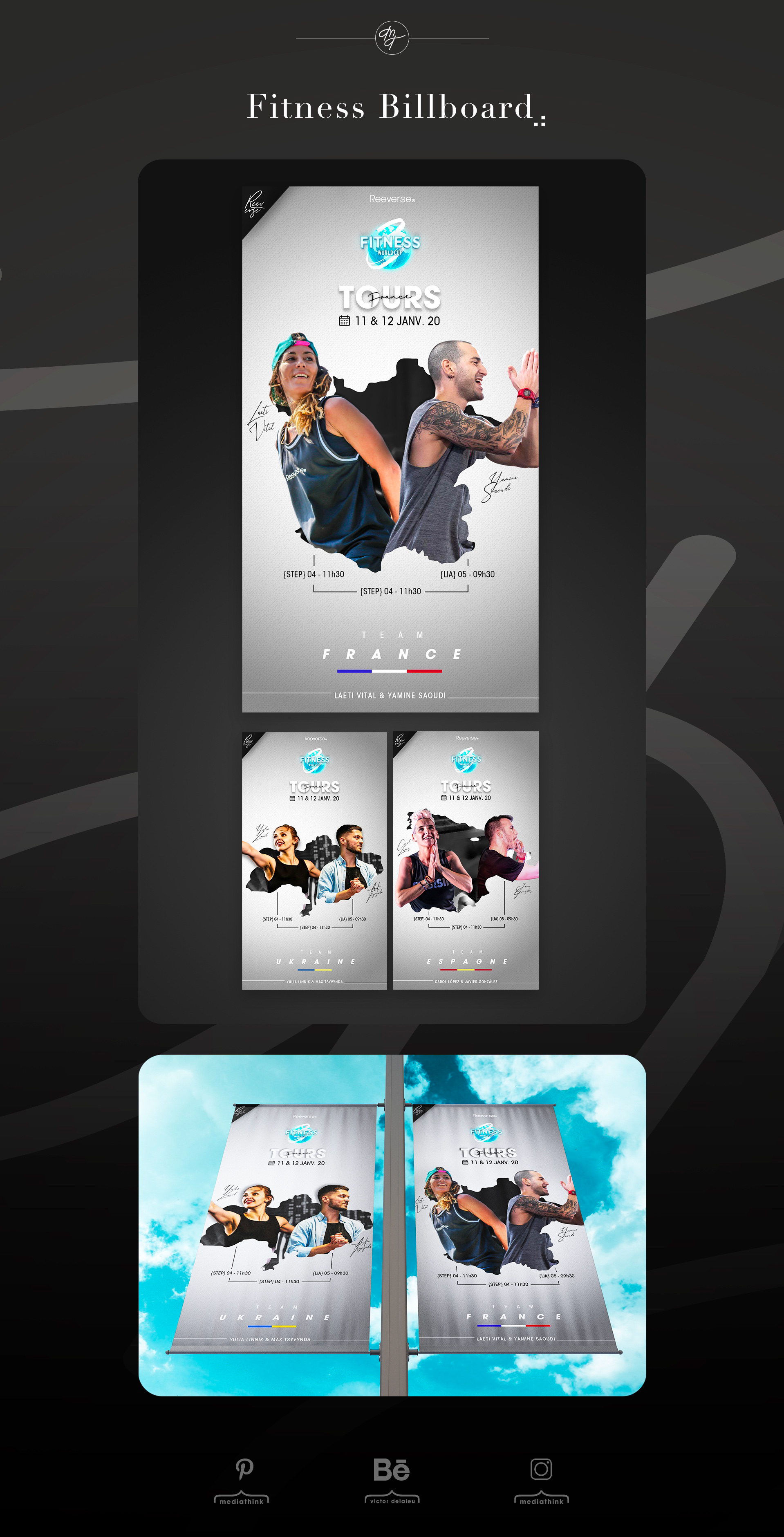 Fitness Flyer - Communication visuelle