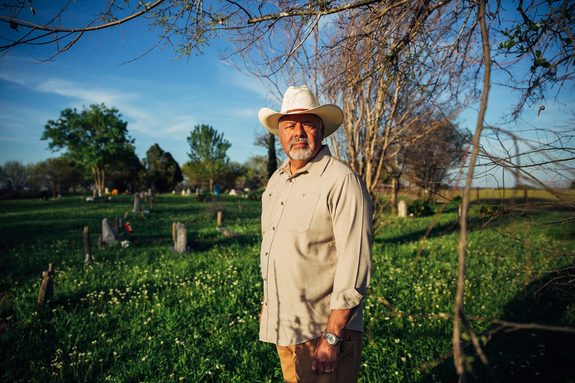 Hector Pacheco, Floresville, Texas, USA, 2016: Pacheco is a descendant of the first Canarian families that arrived in San Antonio in Texas from Veracrúz, Mexico. CISLANDERUS is the cultural project about the Descendants of Canary Islanders in the US. www.cislanderus.com | Researcher: Thenesoya V. Martín |  Photographer: Aníbal Martel.