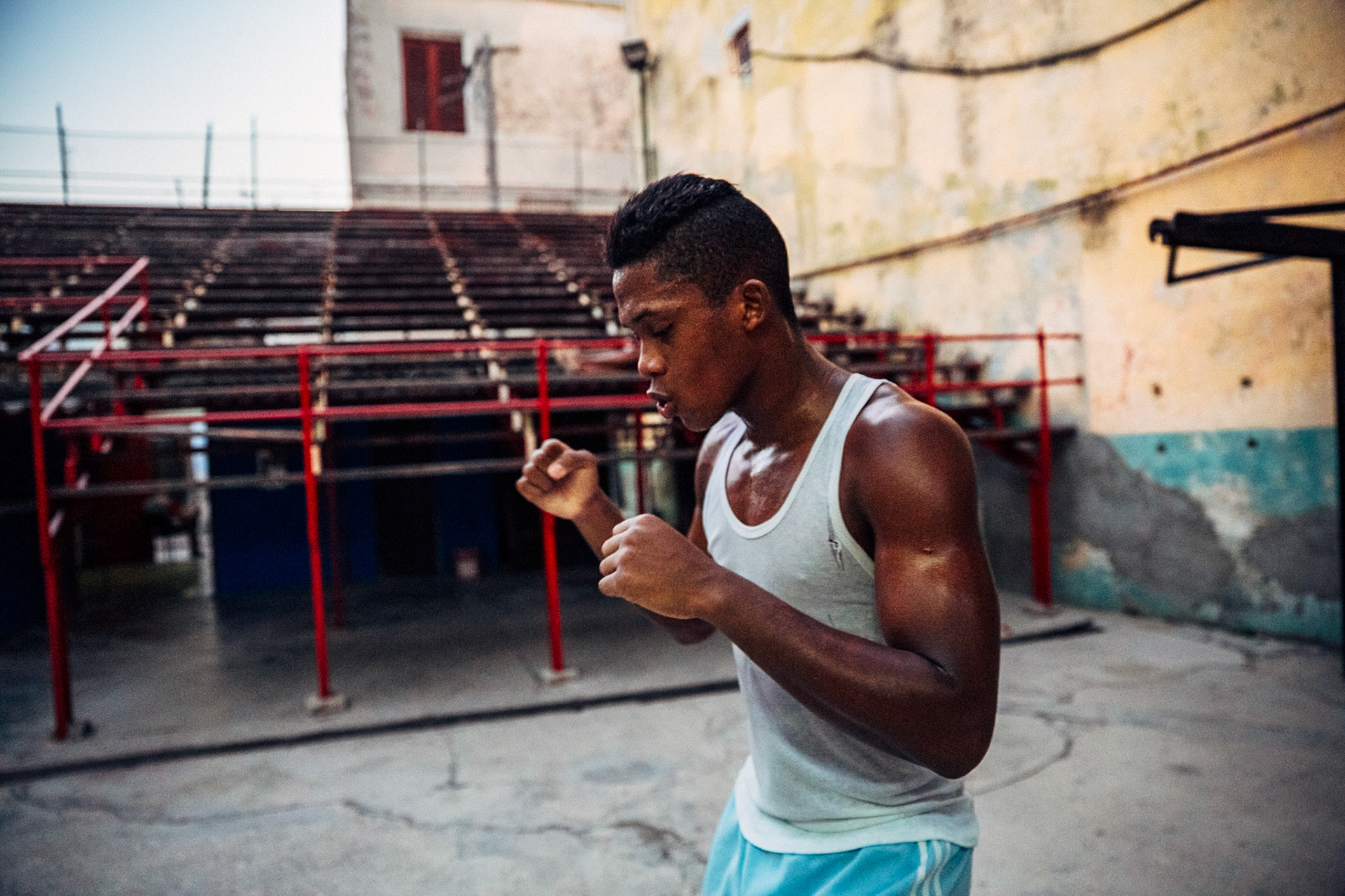 Rafael Trejo Boxing Gym, Havana, Cuba, 2015.