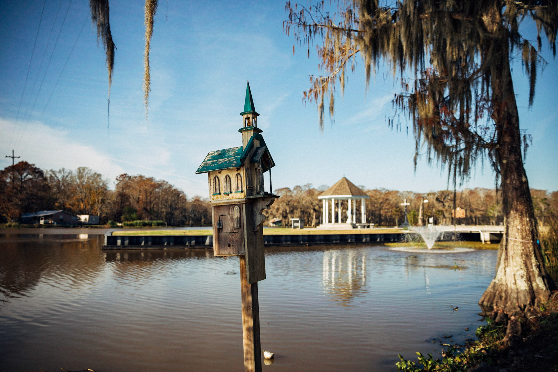 The Island of the Blessed Virgin Mary, Pierre Part, Louisiana, USA, 2018. CISLANDERUS is the cultural project about the Descendants of Canary Islanders in the US. www.cislanderus.com | Researcher: Thenesoya V. Martín |  Photographer: Aníbal Martel.