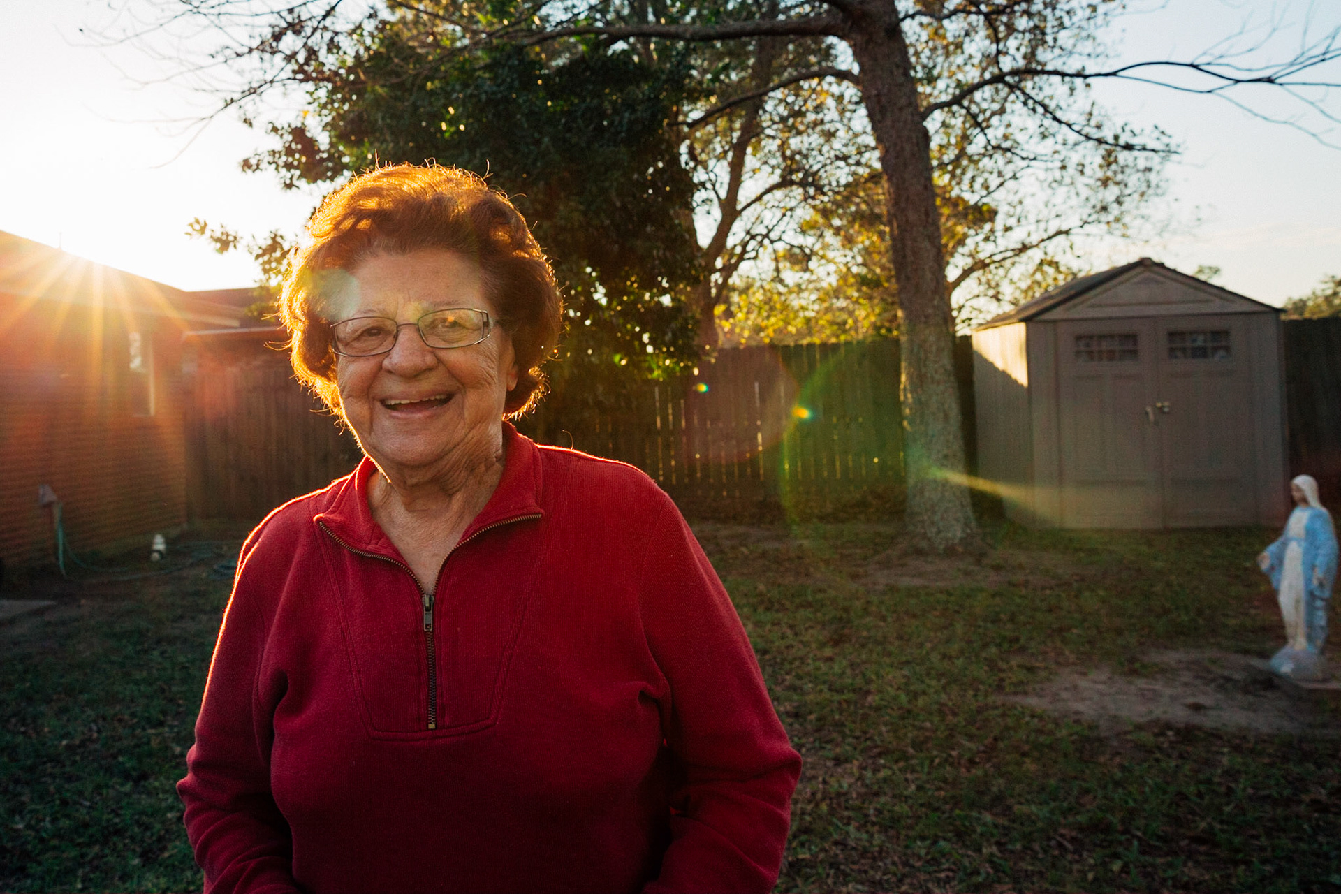 Virginie Steele, Violet, Louisiana, USA 2014. CISLANDERUS is the cultural project about the Descendants of Canary Islanders in the US. www.cislanderus.com | Researcher: Thenesoya V. Martín |  Photographer: Aníbal Martel.