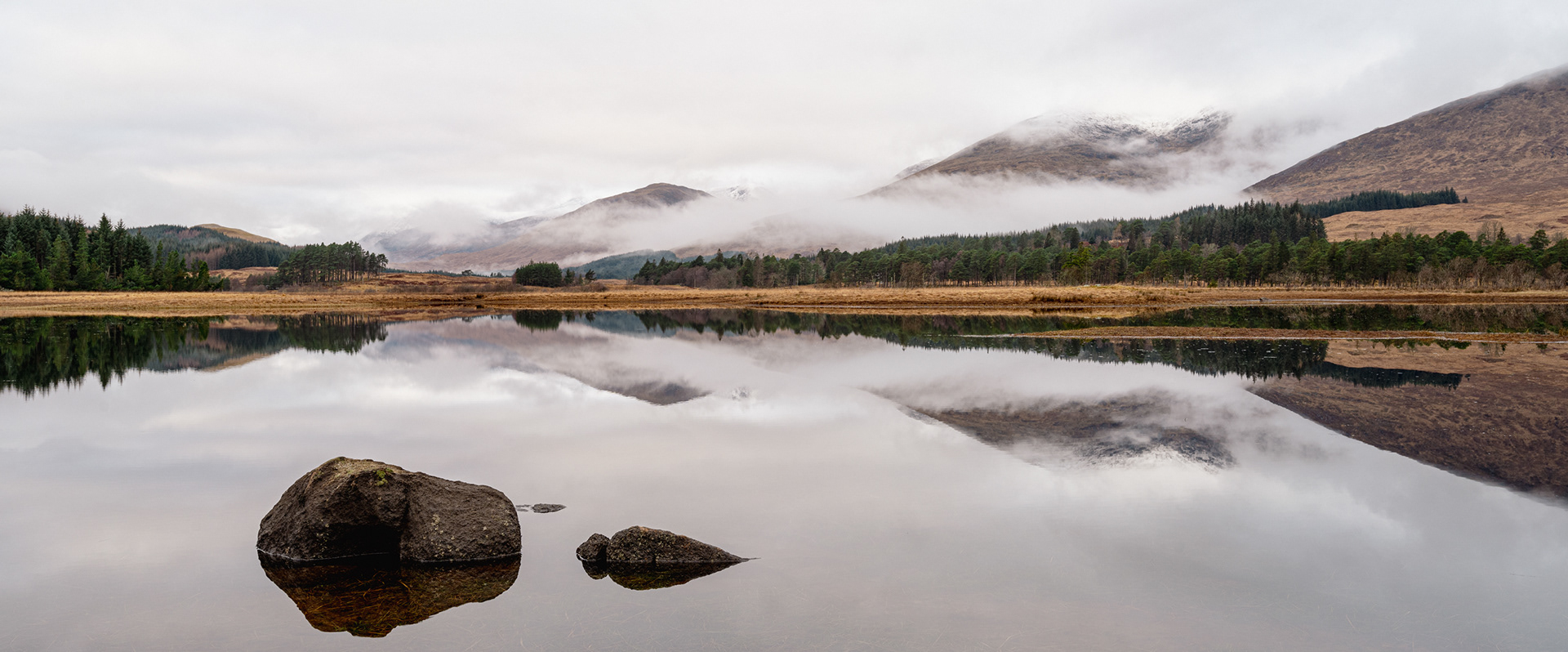 THE BOULDERS OF LOCH TULLA