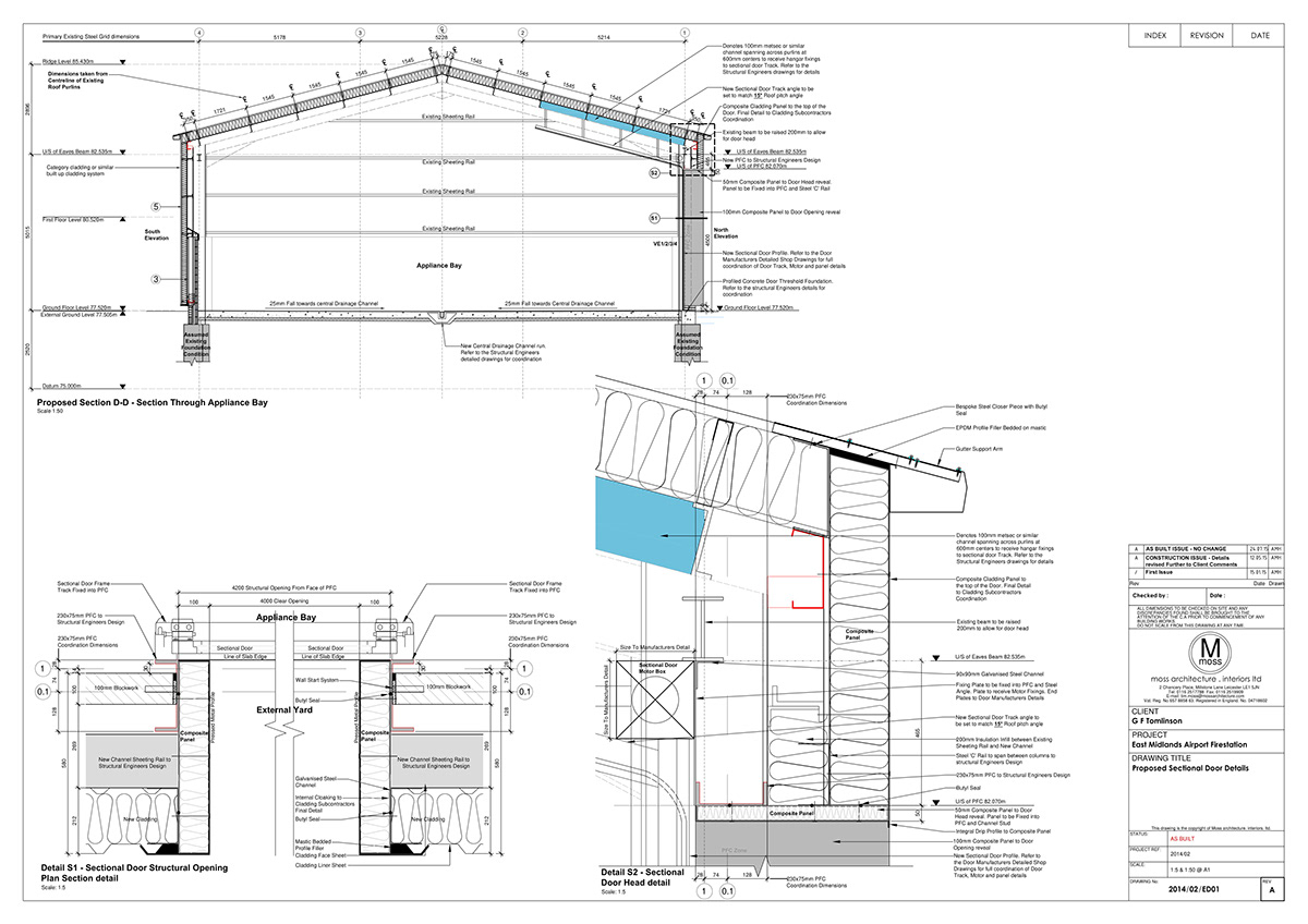Moss Architecture . Interiors Ltd - Fire Station