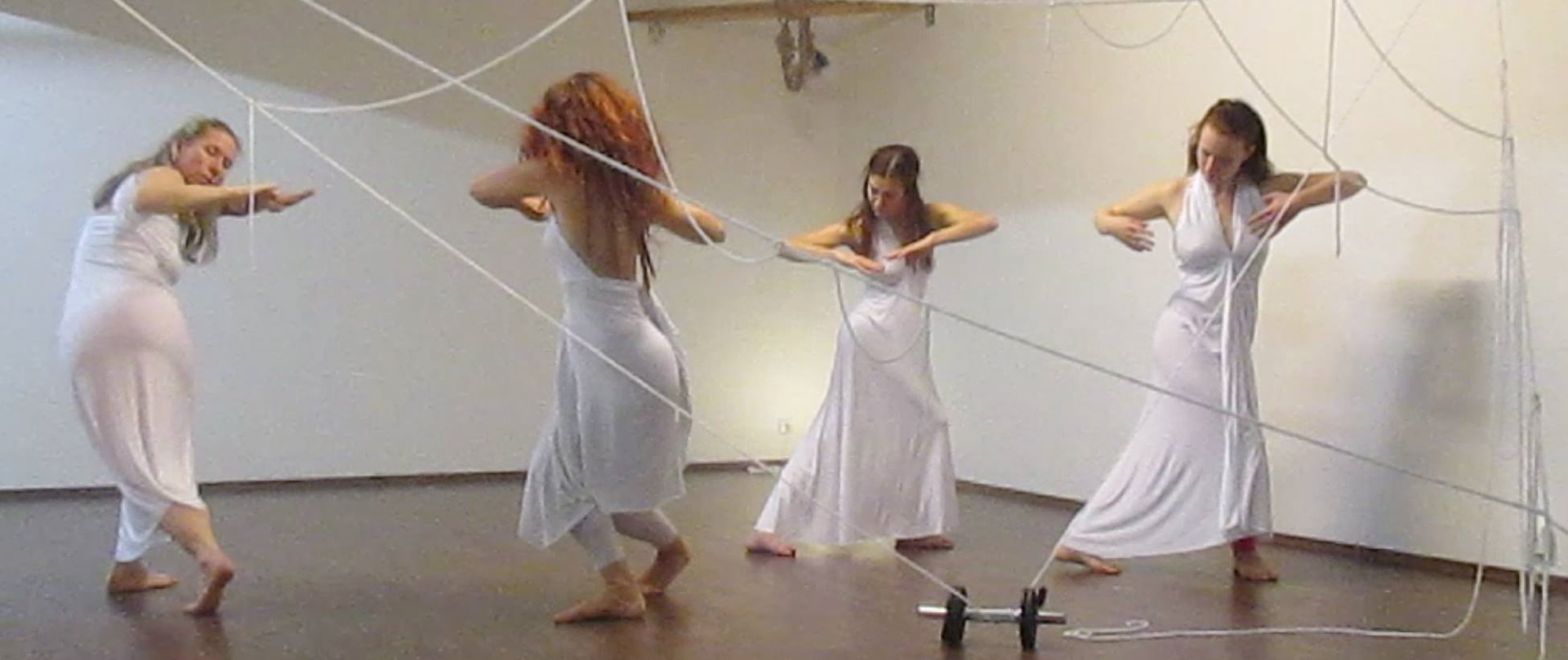 WE ARE ALL INTERCONNECTED performance art by Anna Paola Desiderio