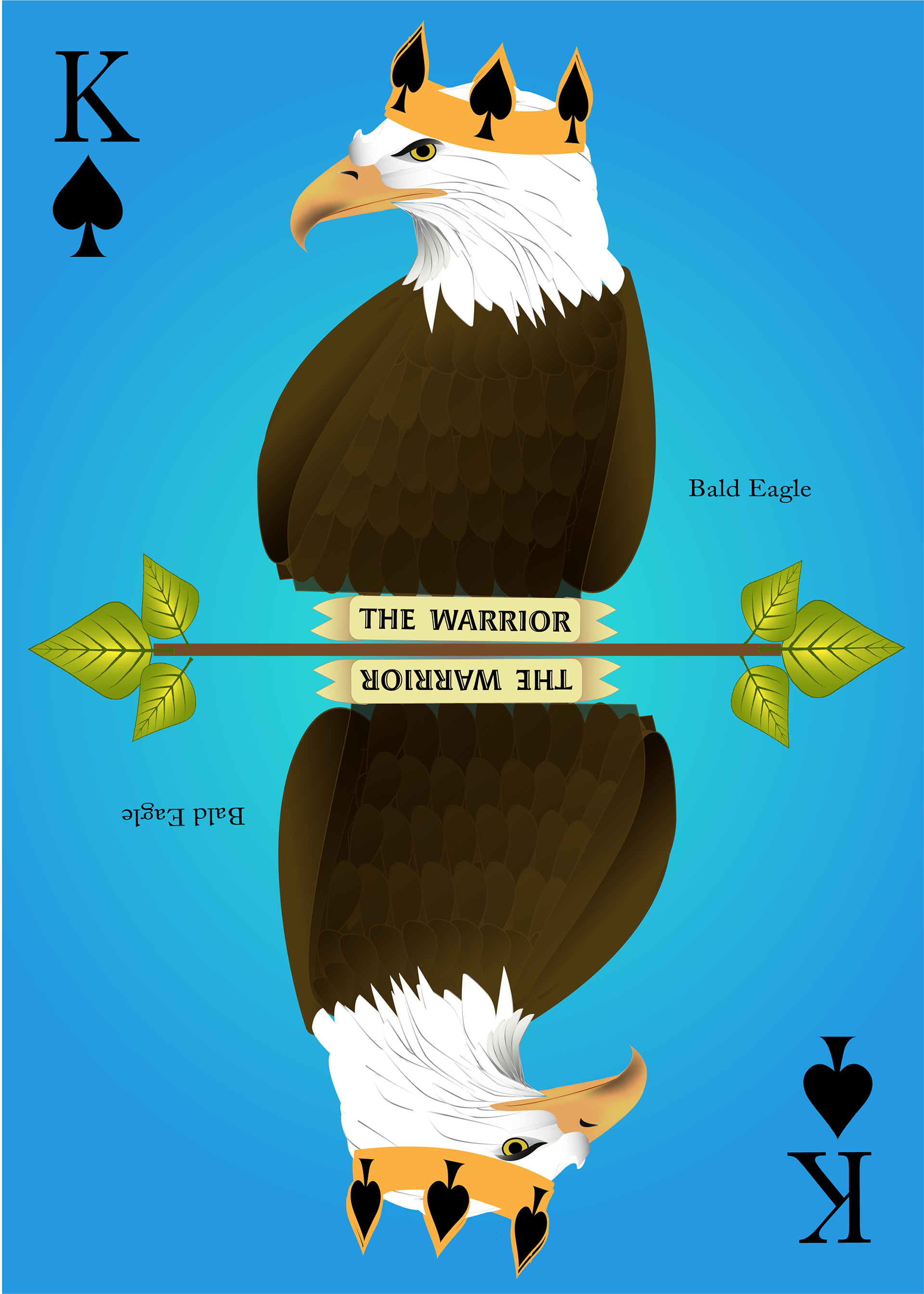 The King of Spades is an Eagle.