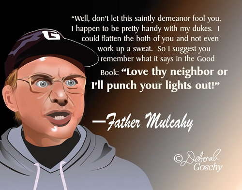 M*A*S*H character Father Mulcahy, played by William Christopher.