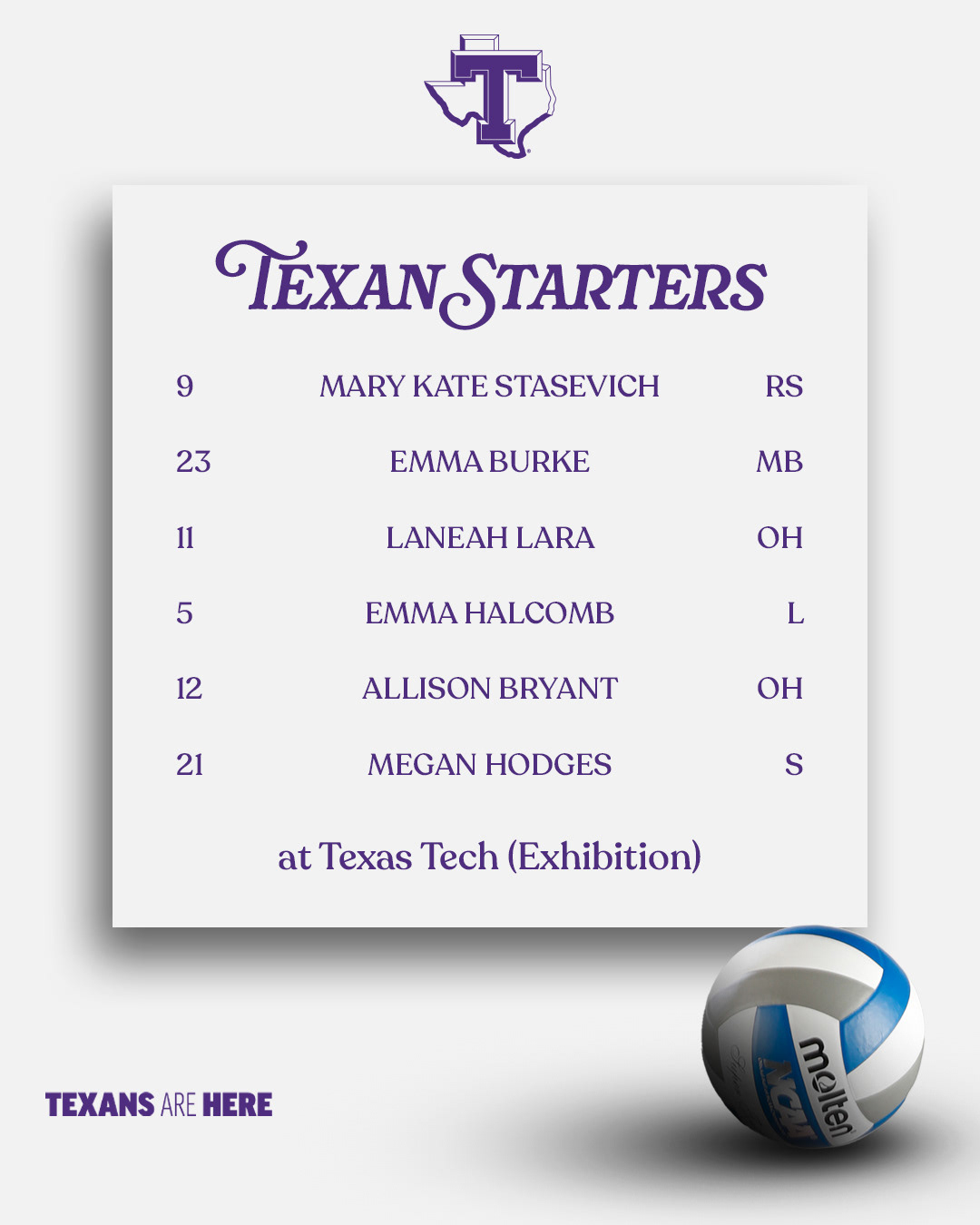Gameday Starters