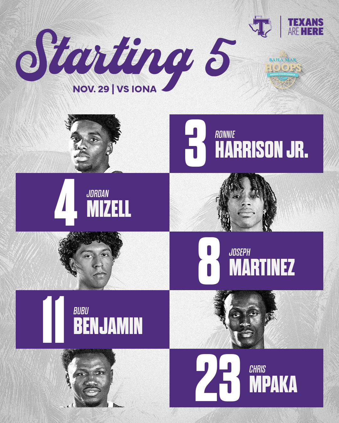 Bahamas Starters