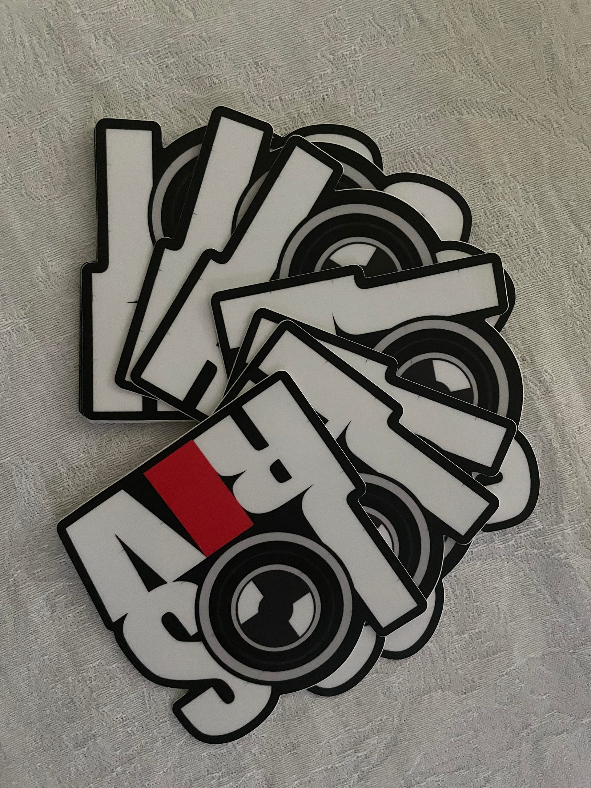 Jos Riv stickers - 1$ each