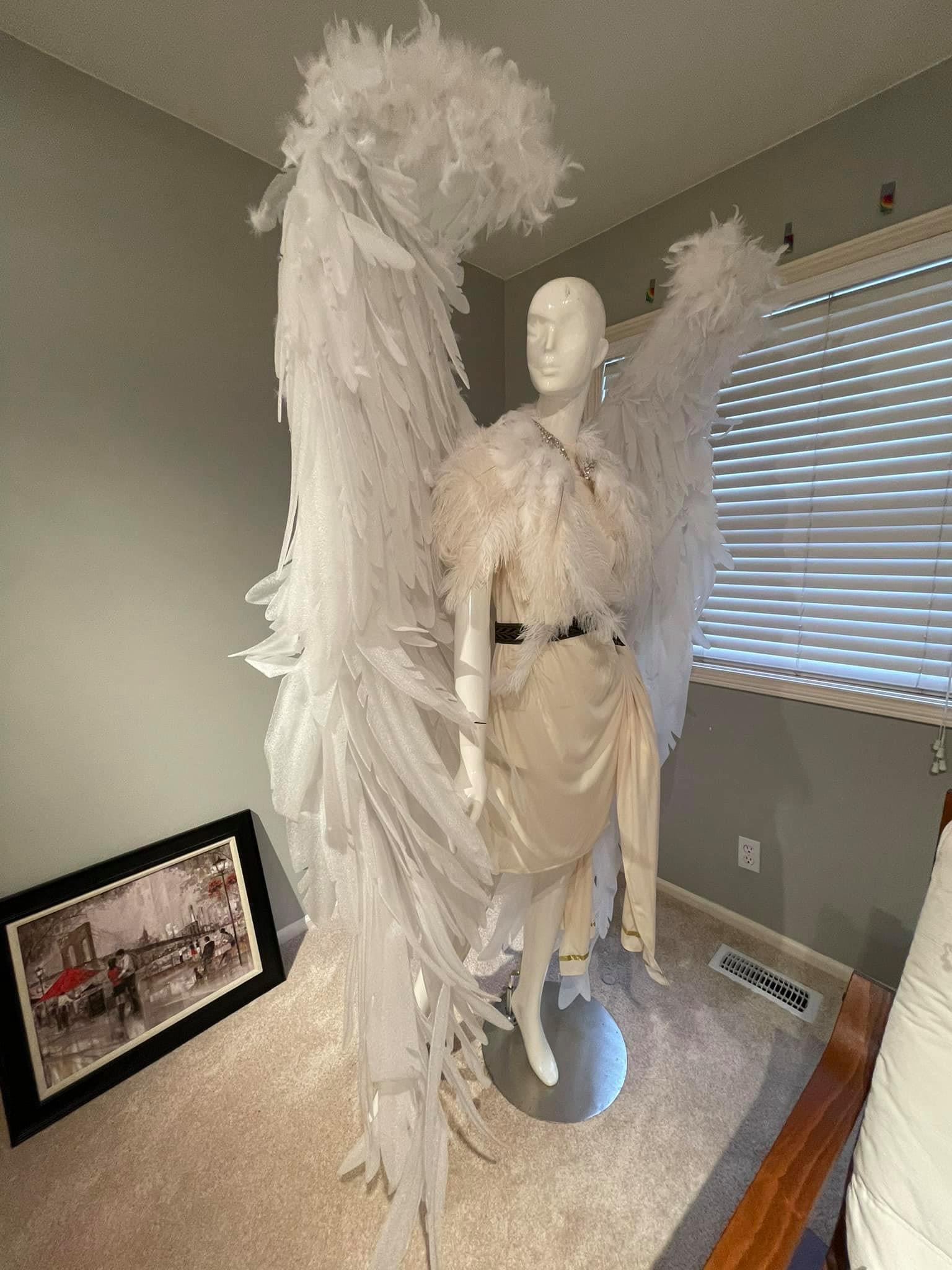 Large Angel Wings. Approximately 8 feet
