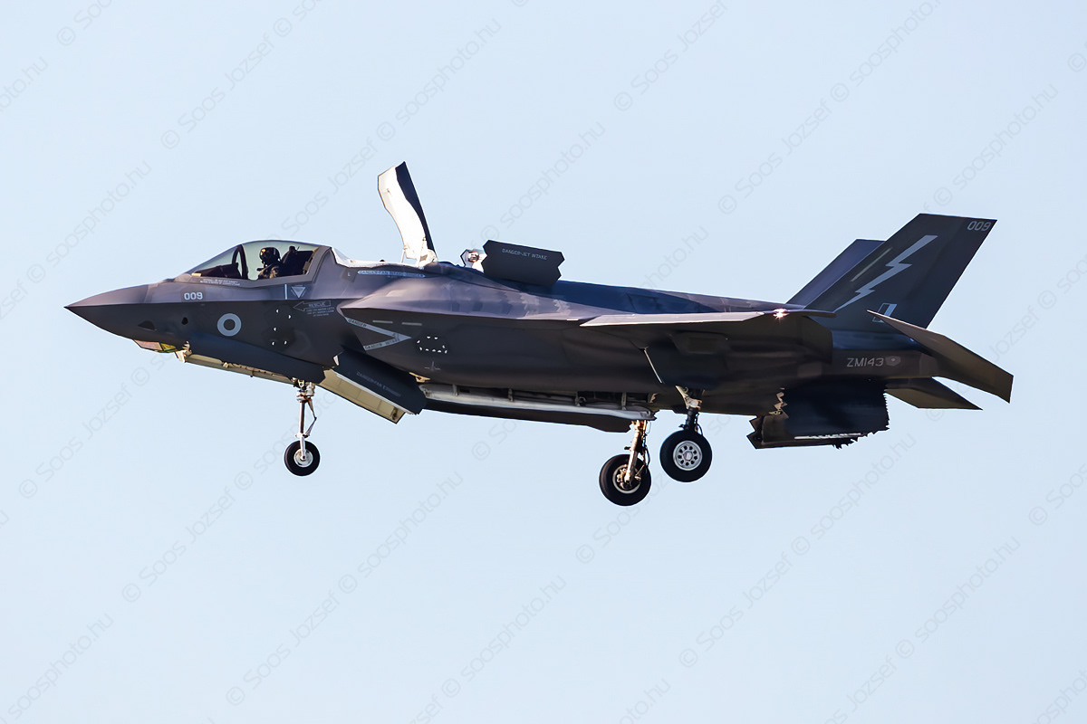 Royal Air Force Lockheed Martin F-35B Lightning II display