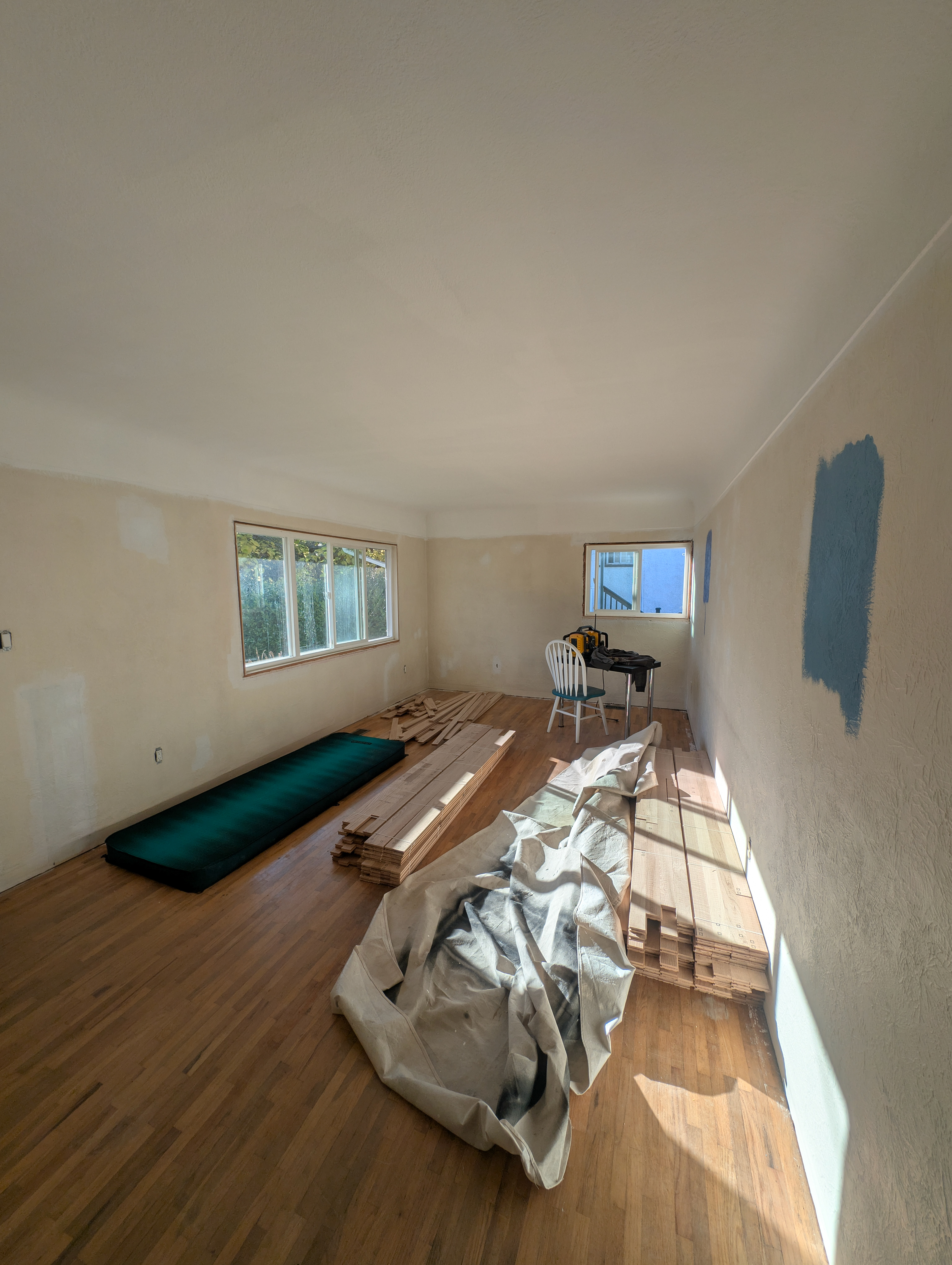 1 coat ceiling