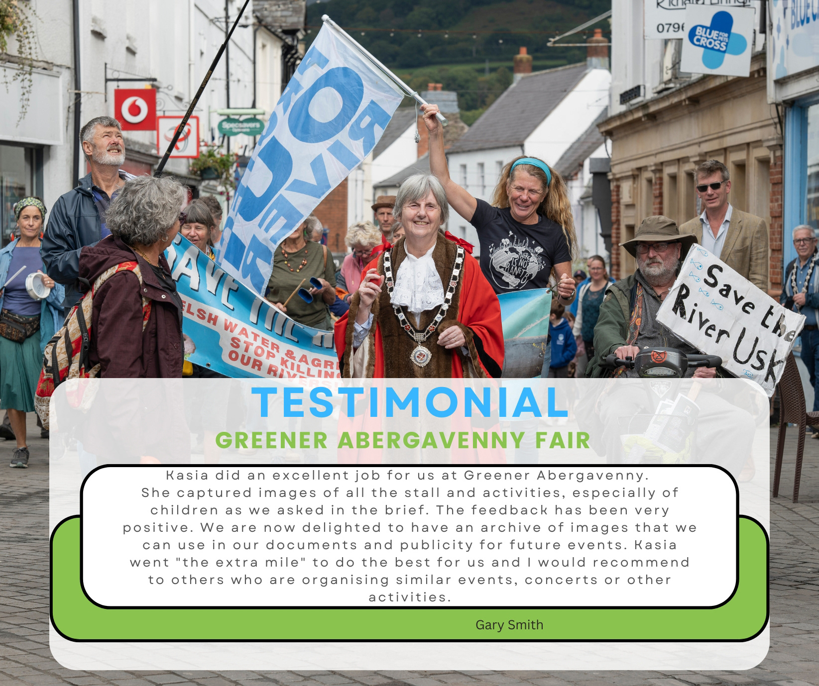 Greener Abergavenny Fair. 2023