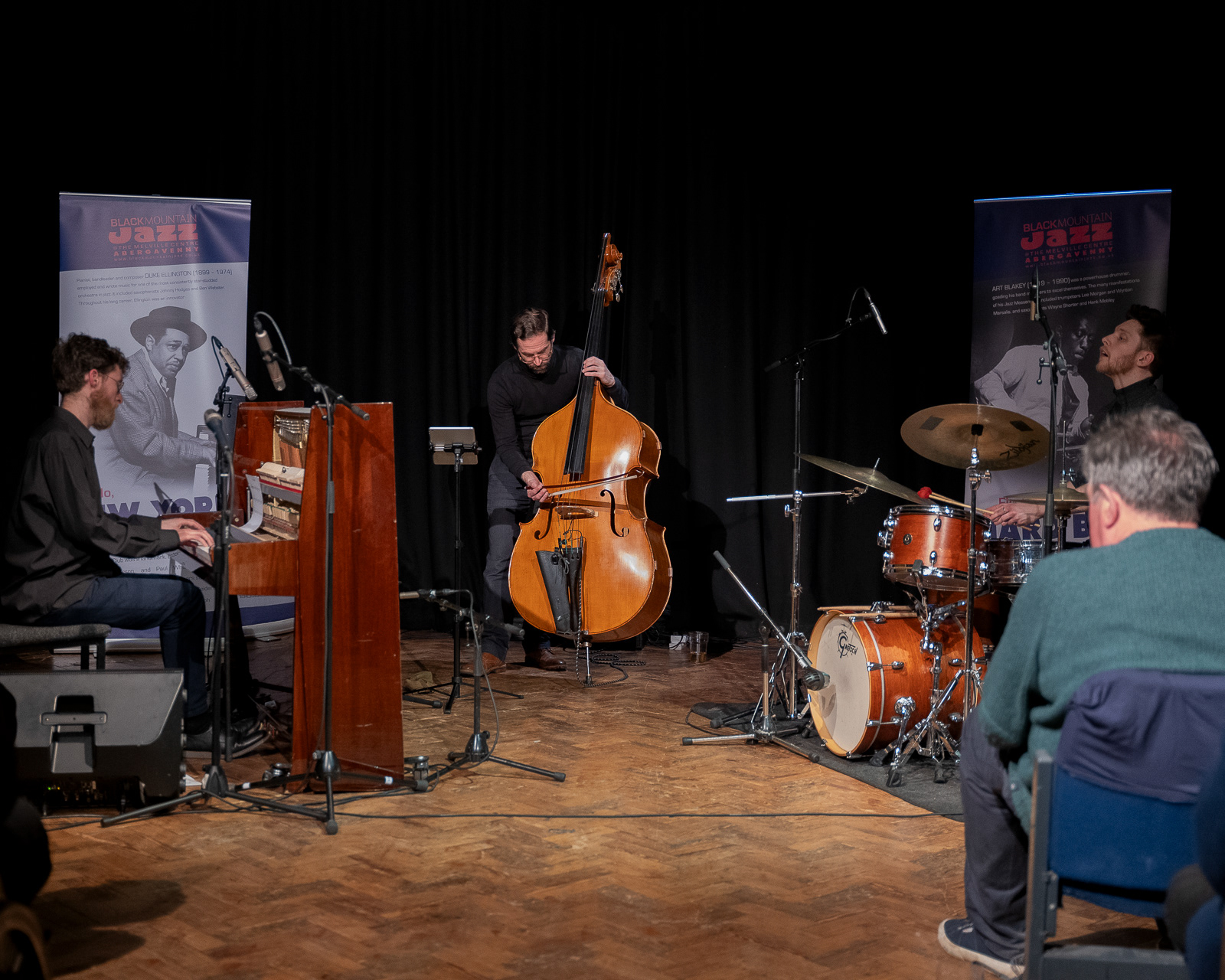 Live jazz performance by Yetii at Black Mountain Jazz Club in Abergavenny — professional music photography in South East Wales.