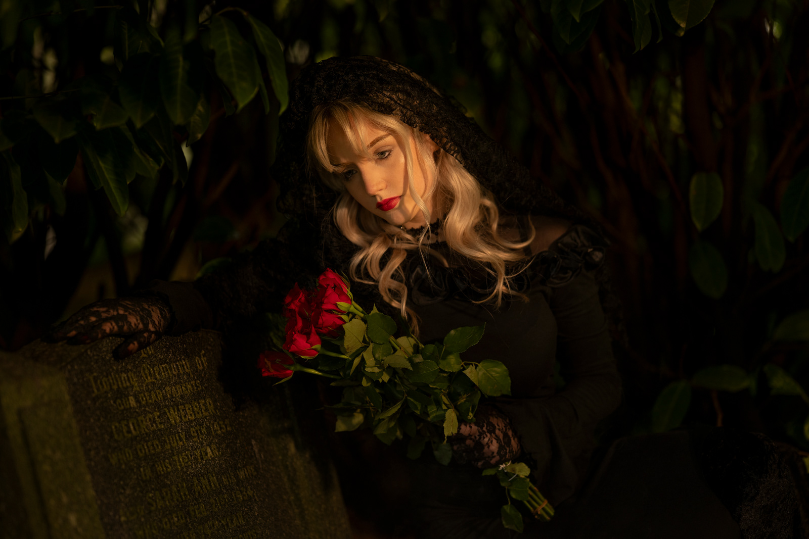 Atmospheric model photography in Cardiff