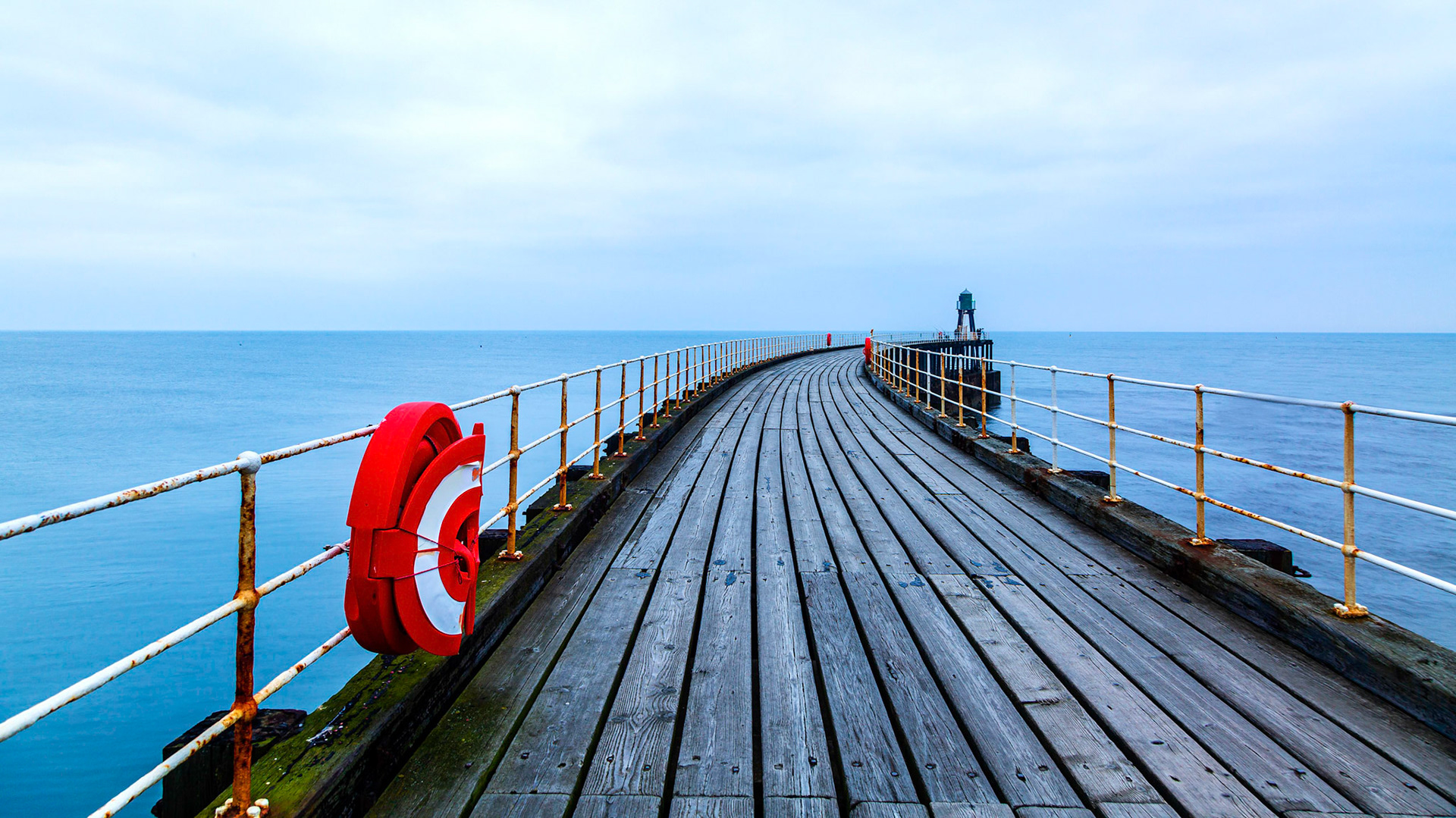 Whitby Harbour West Lighthouse