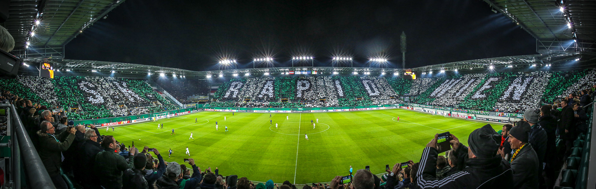 Rapid Wien im Auftrag von GEPA-Pictures