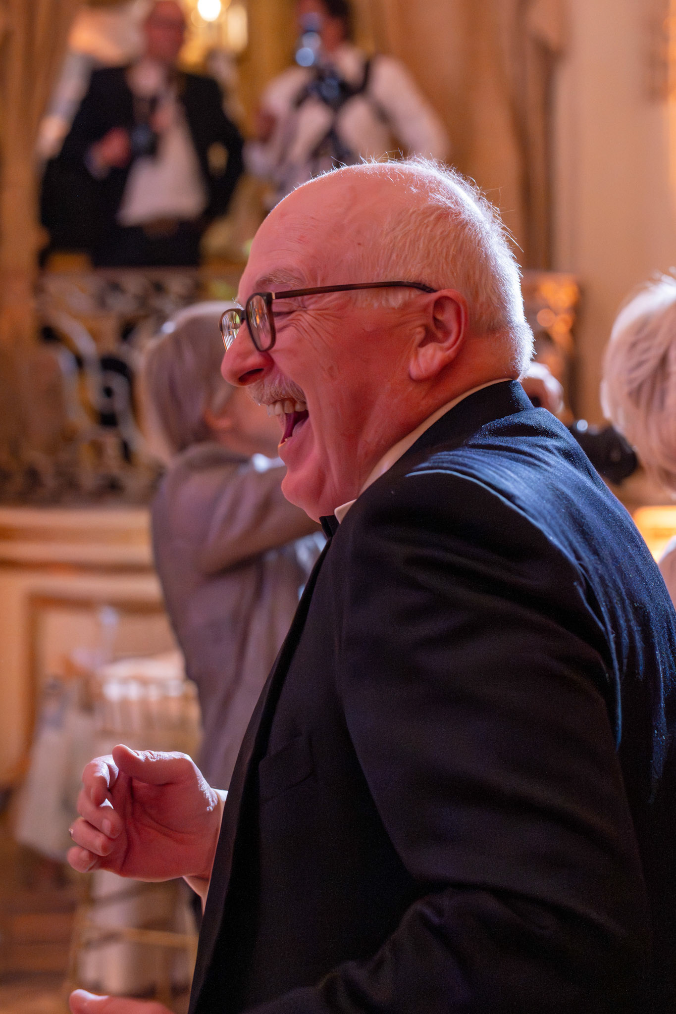 Moments from a Russian Gala fundraising for orphanages in New York; taken on Friday, February 6 at