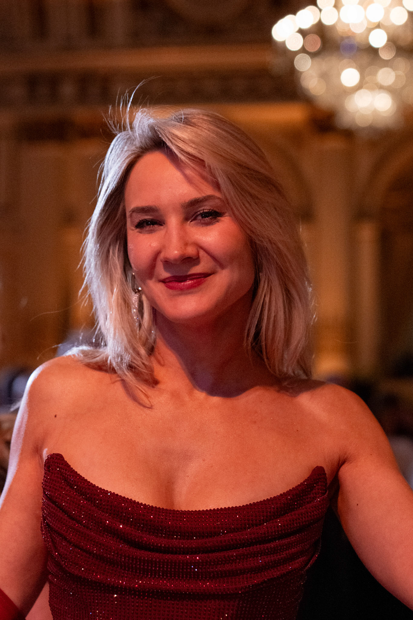 Moments from a Russian Gala fundraising for orphanages in New York; taken on Friday, February 6 at