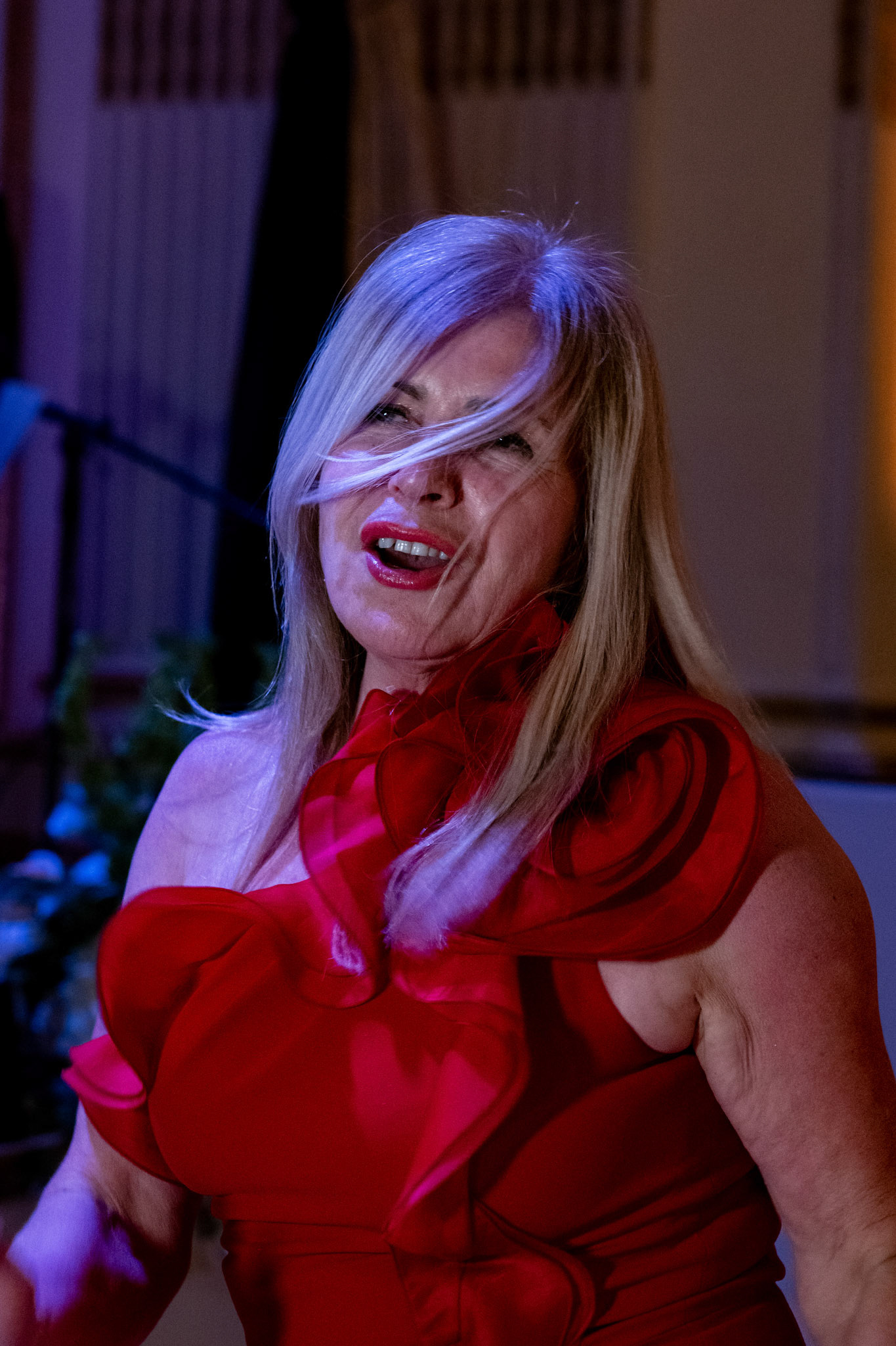 Moments from a Russian Gala fundraising for orphanages in New York; taken on Friday, February 6 at