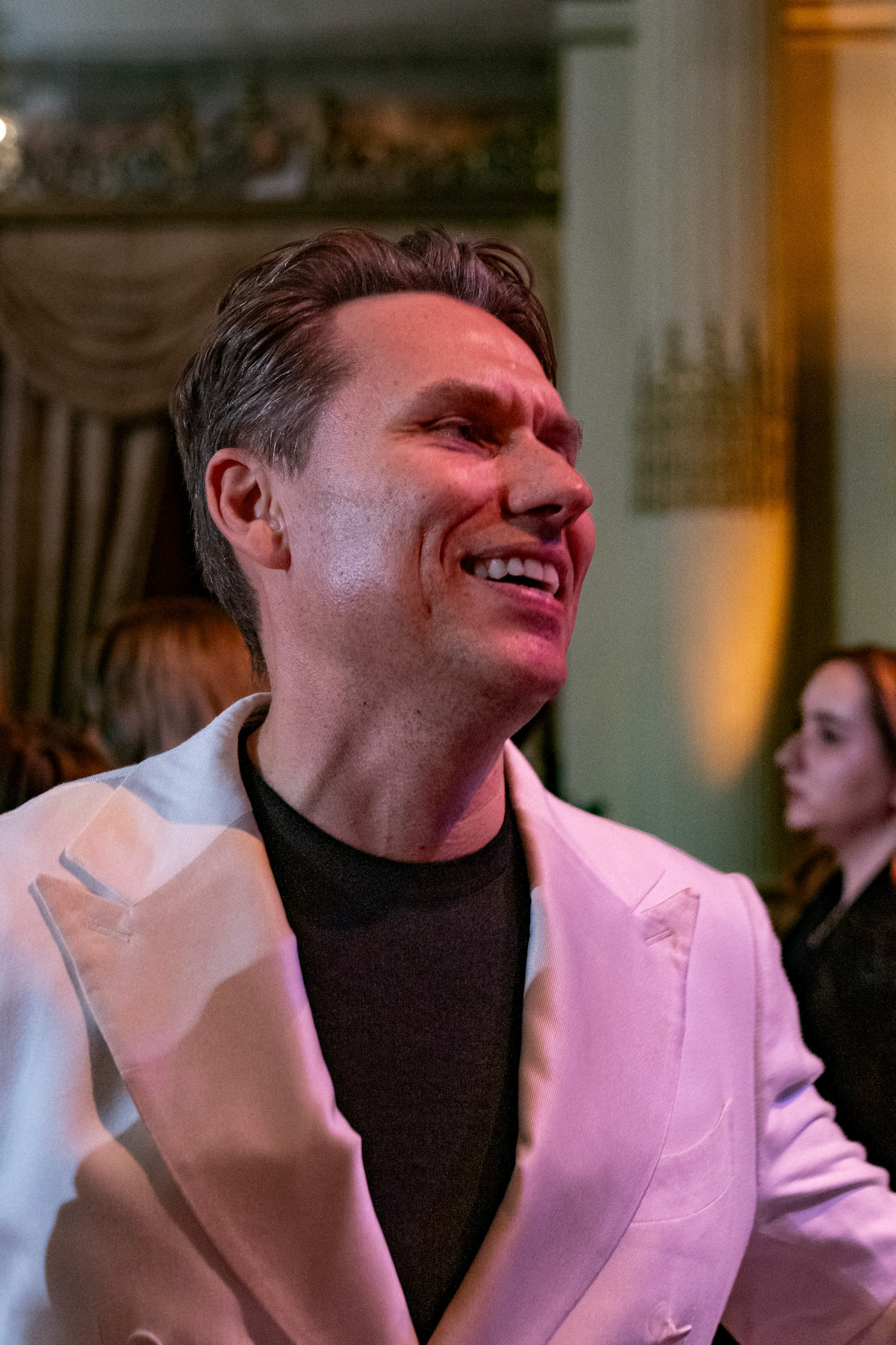 Moments from a Russian Gala fundraising for orphanages in New York; taken on Friday, February 6 at