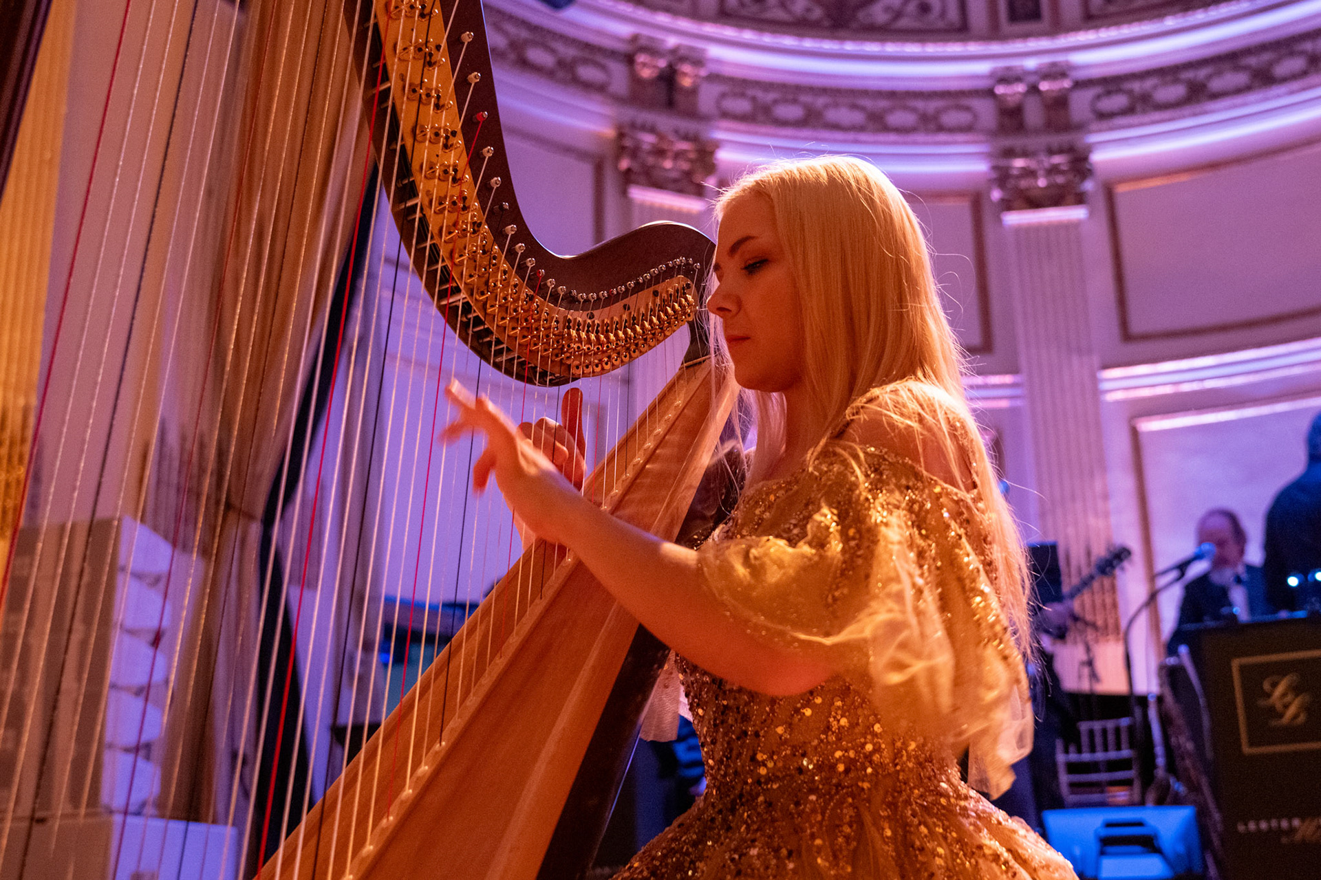 Moments from a Russian Gala fundraising for orphanages in New York; taken on Friday, February 6 at