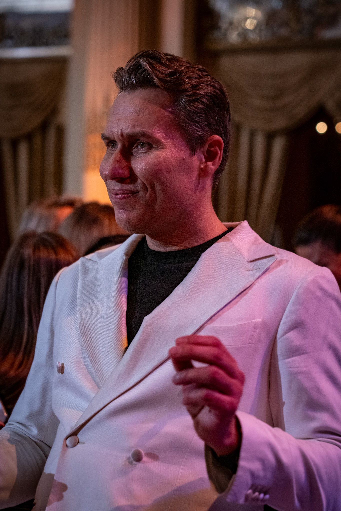 Moments from a Russian Gala fundraising for orphanages in New York; taken on Friday, February 6 at