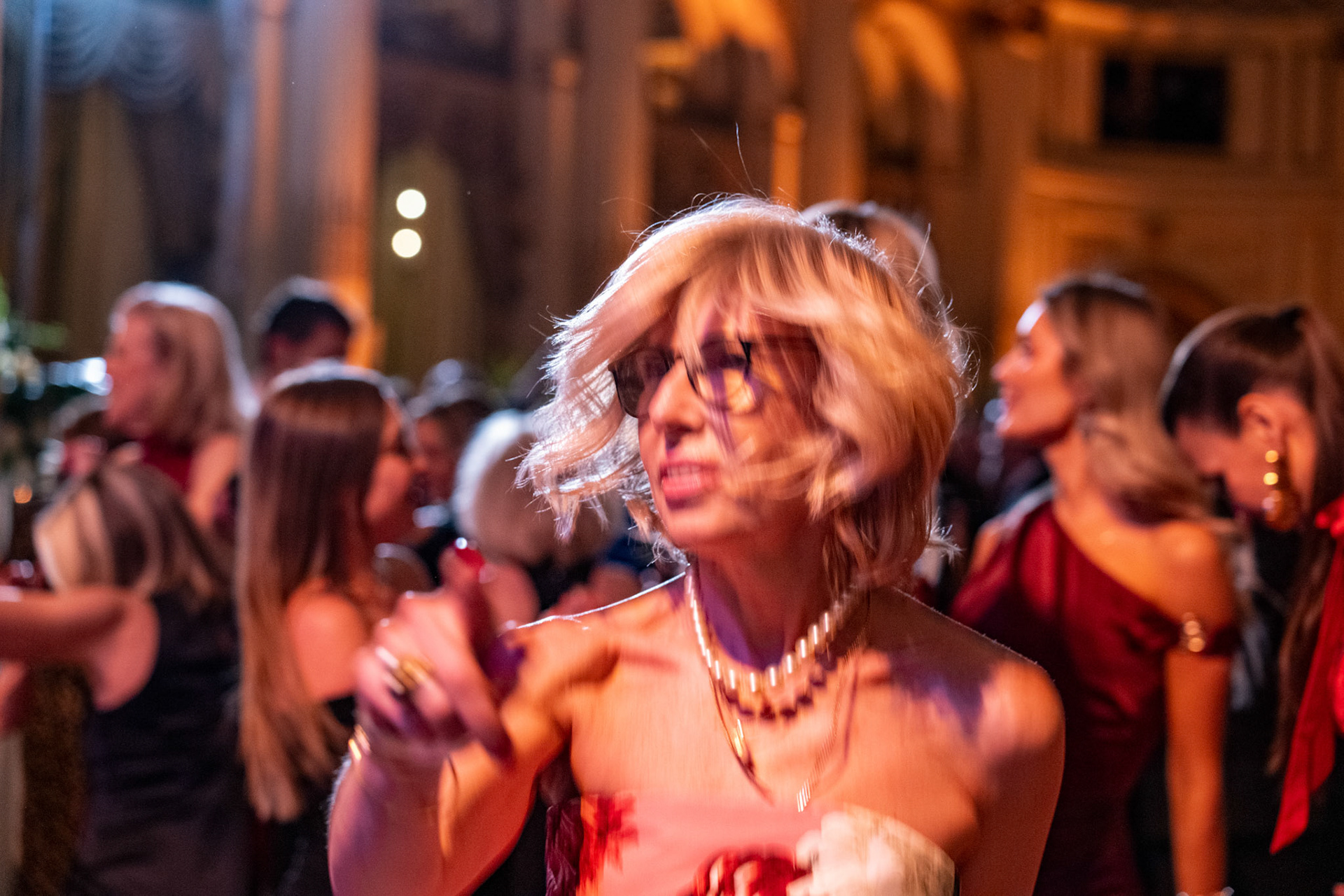 Moments from a Russian Gala fundraising for orphanages in New York; taken on Friday, February 6 at