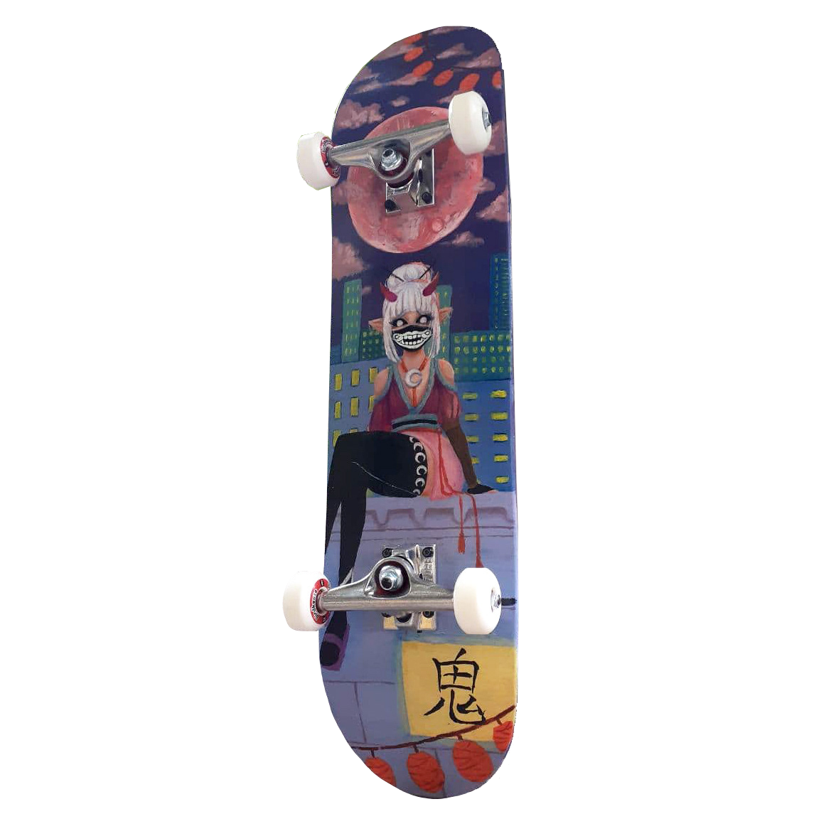 Acryl auf Skateboard-Deck