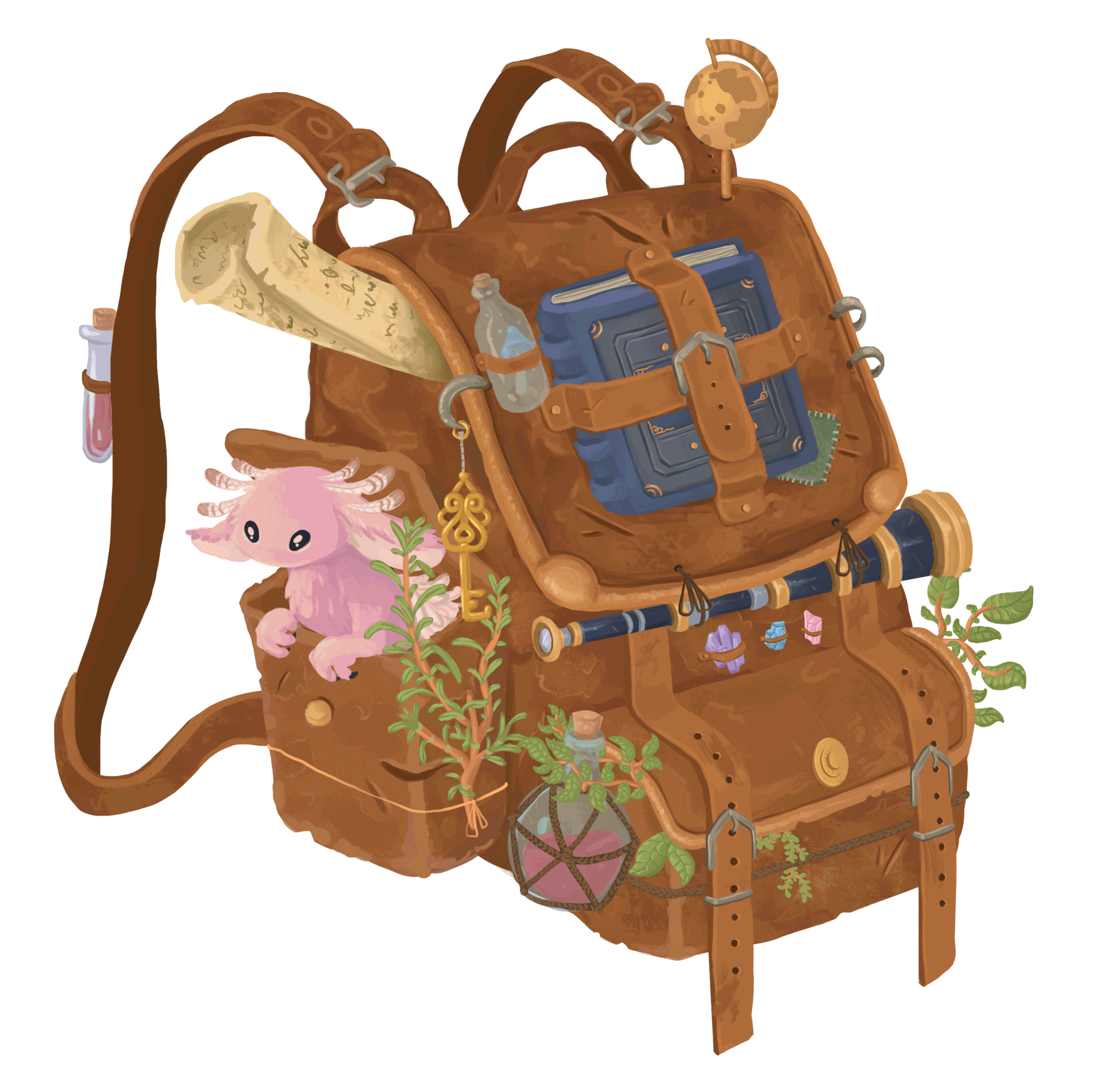 Inventory Concept Art - Animated