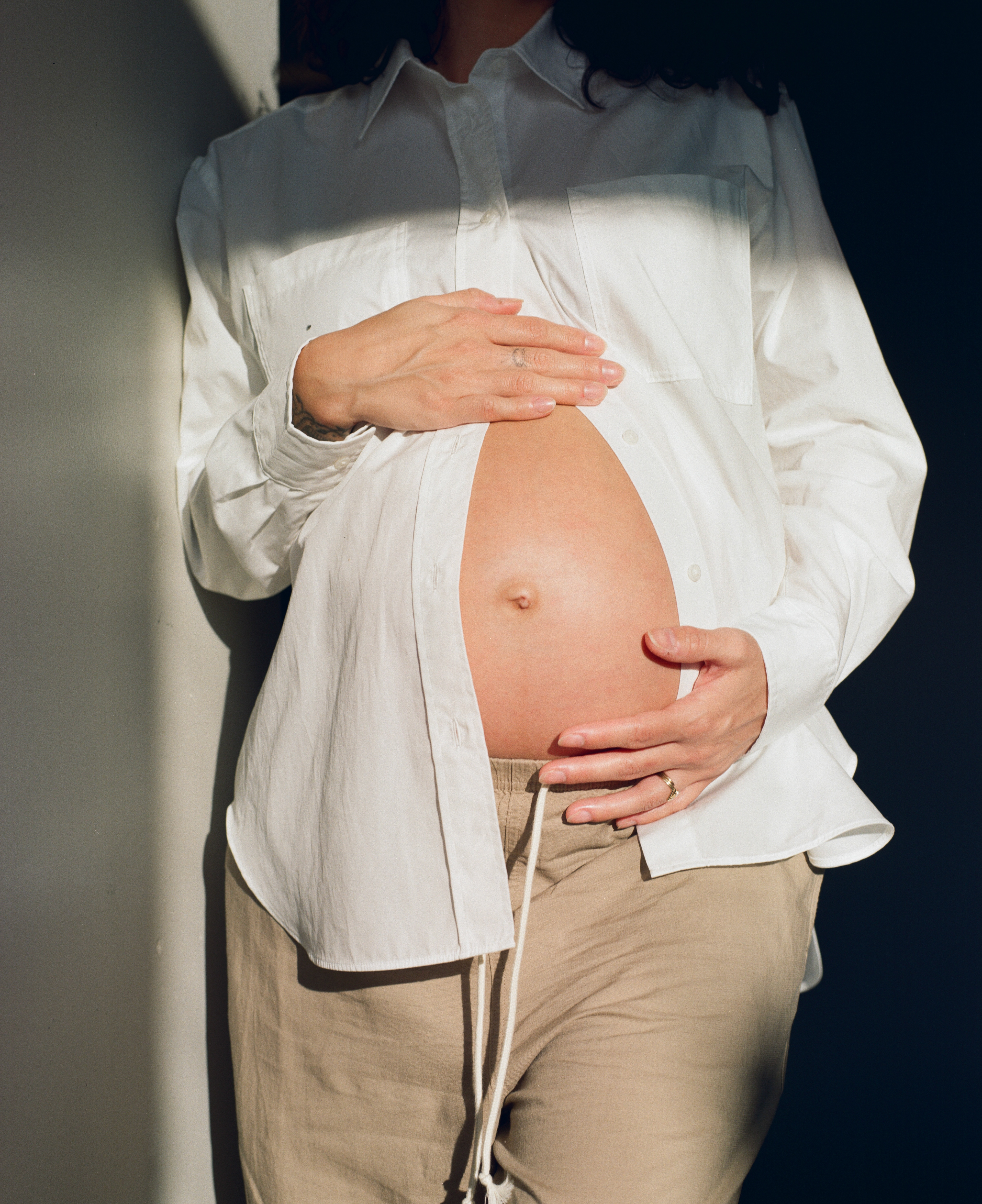 Ashley baby bump