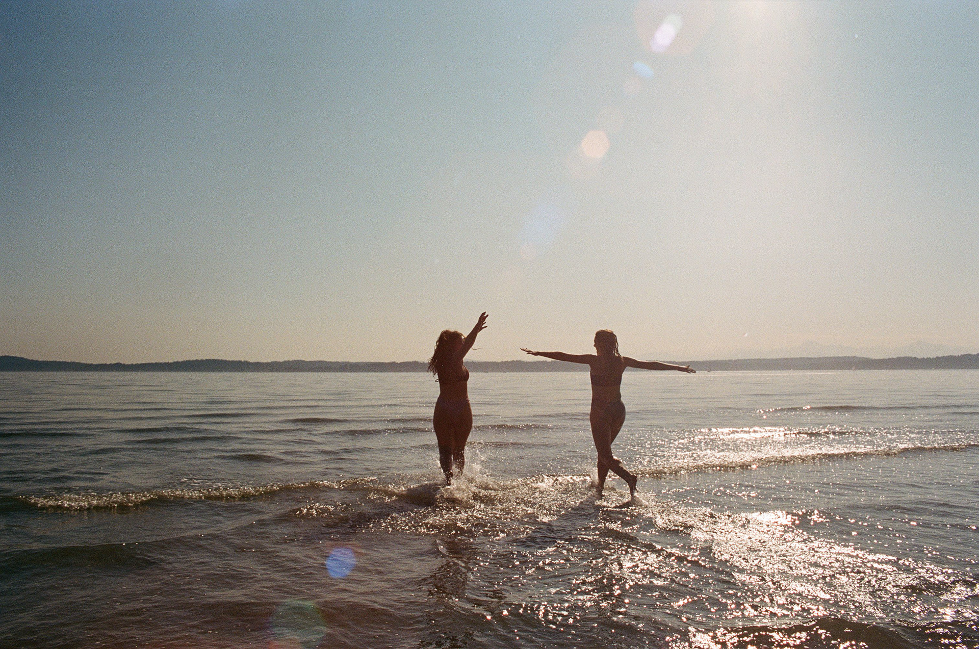 Samantha and Corina at discovery park