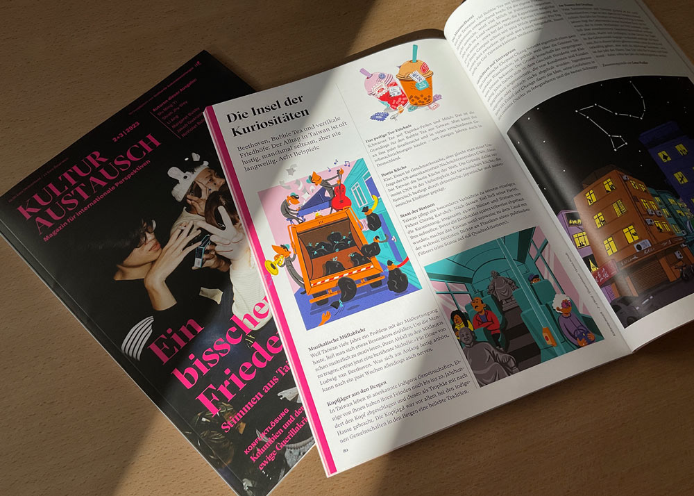 Kulturaustausch - Ausgabe 03/2023 - Die Insel der Kuriositäten