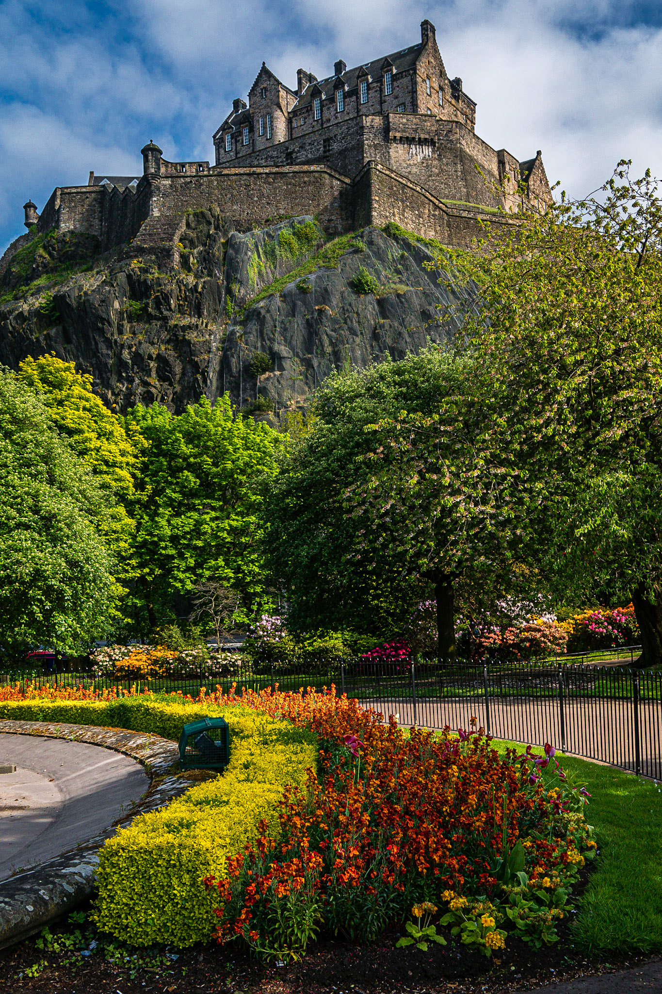 West Prince St. Gardens, Edinburgh, Scotland