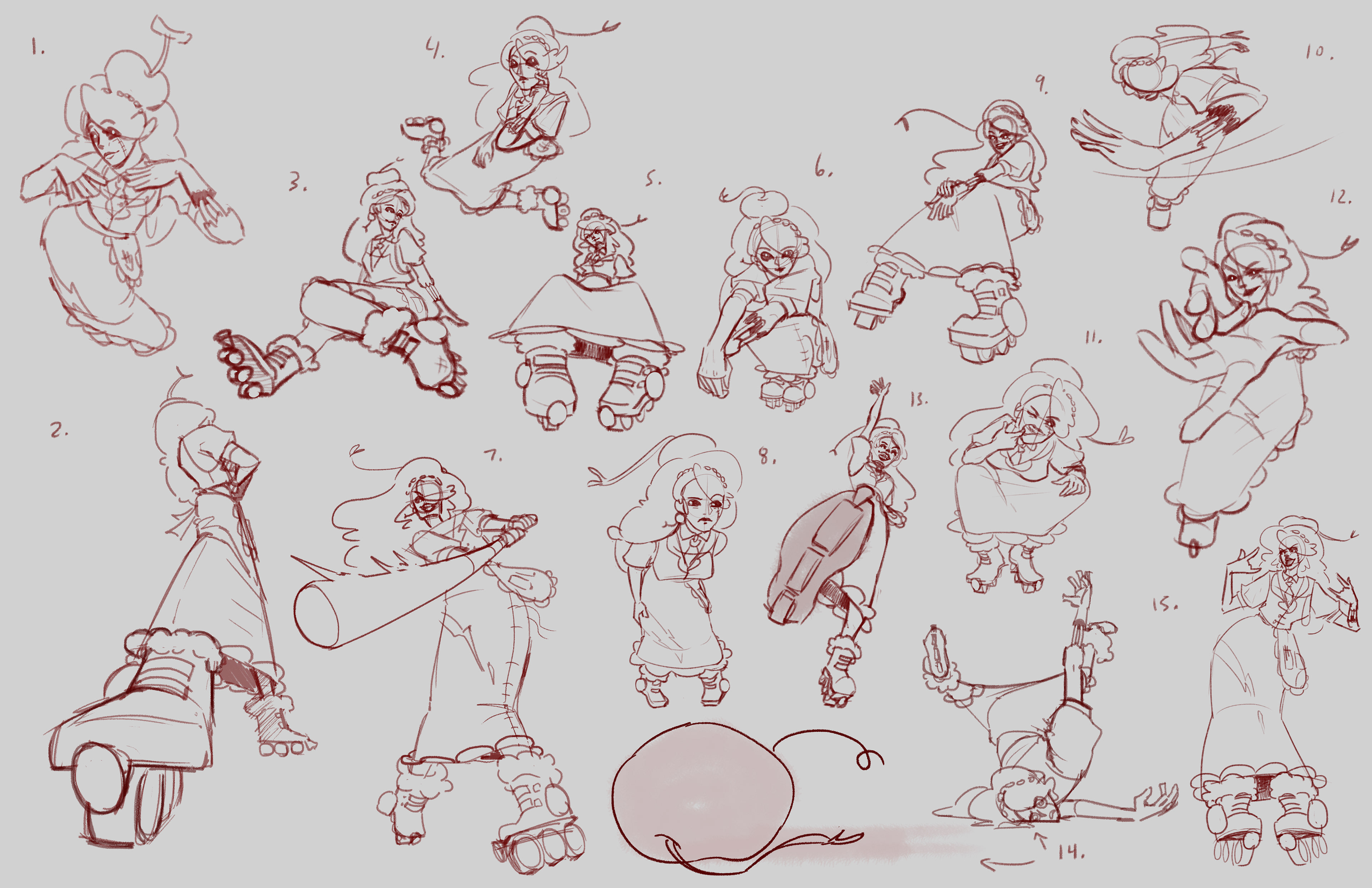 Expressions and Perspective Poses