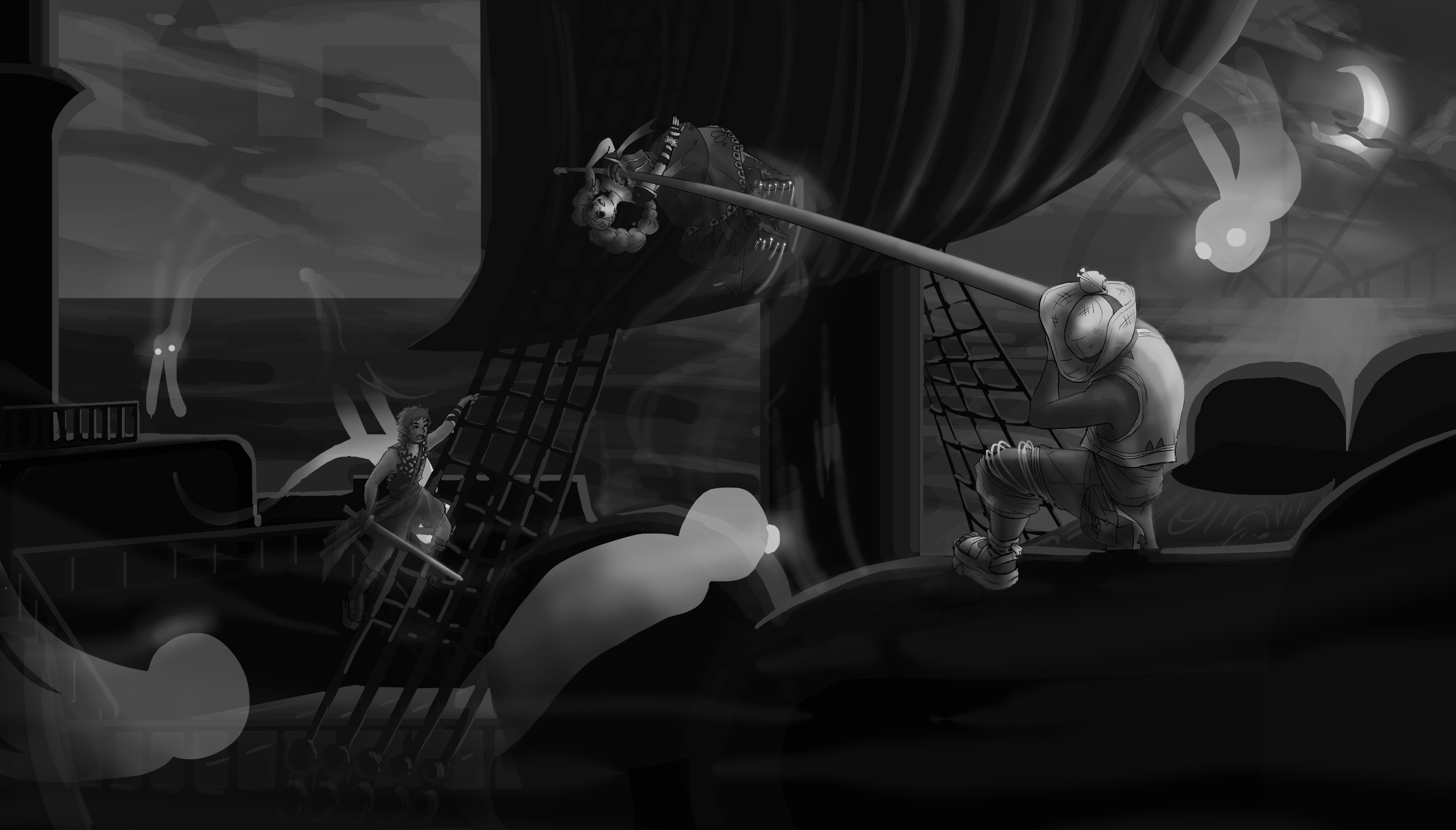 splash art greyscale vrs
