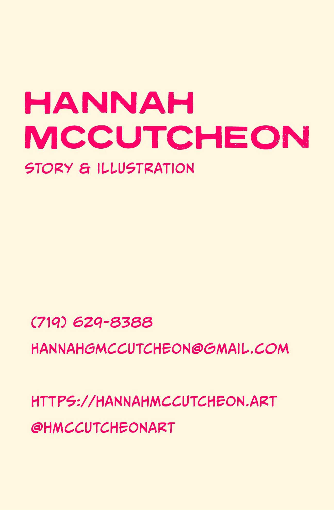 Business Card Back