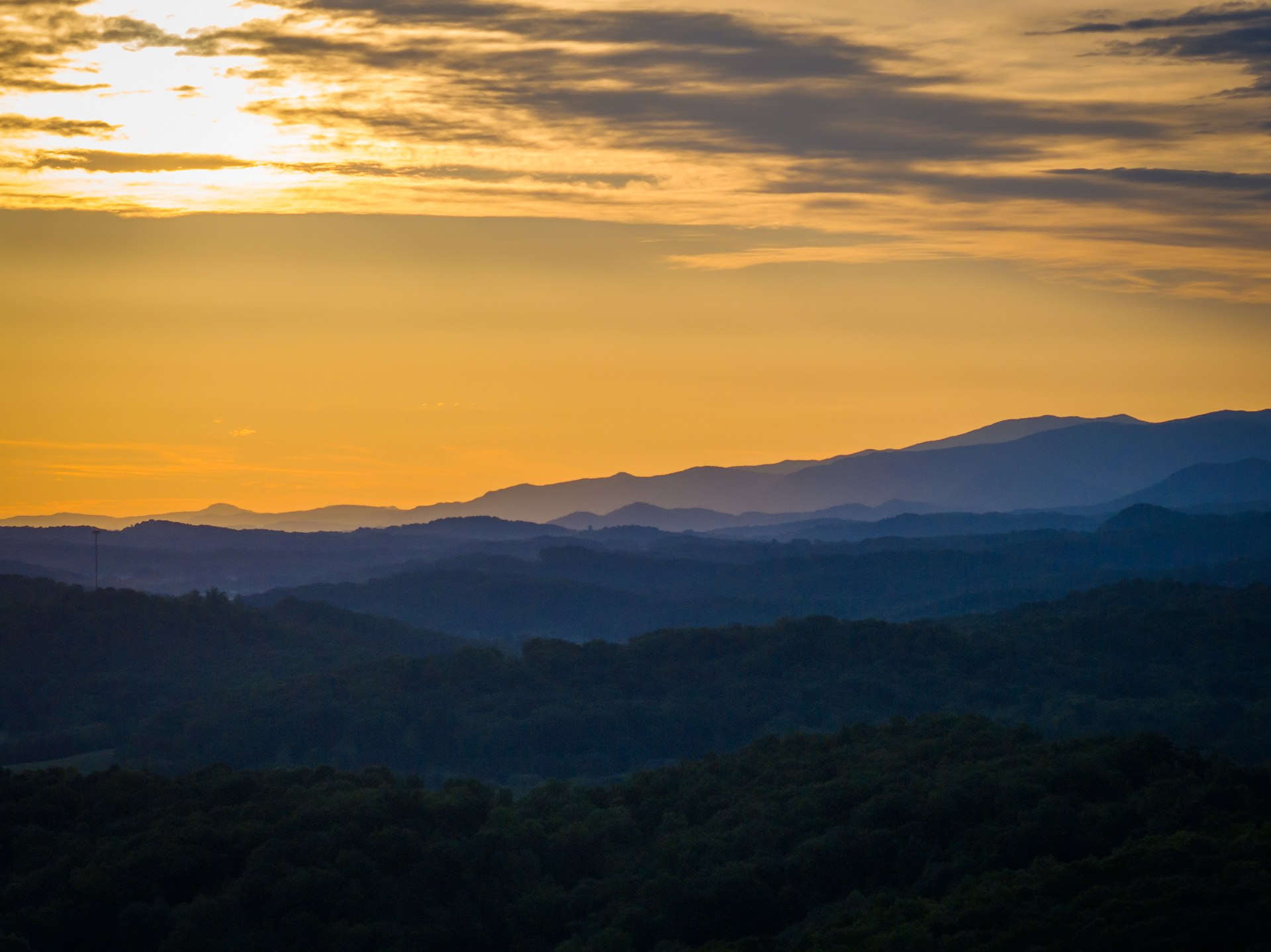 Great Smoky Mountains - Taken from Newport, TN