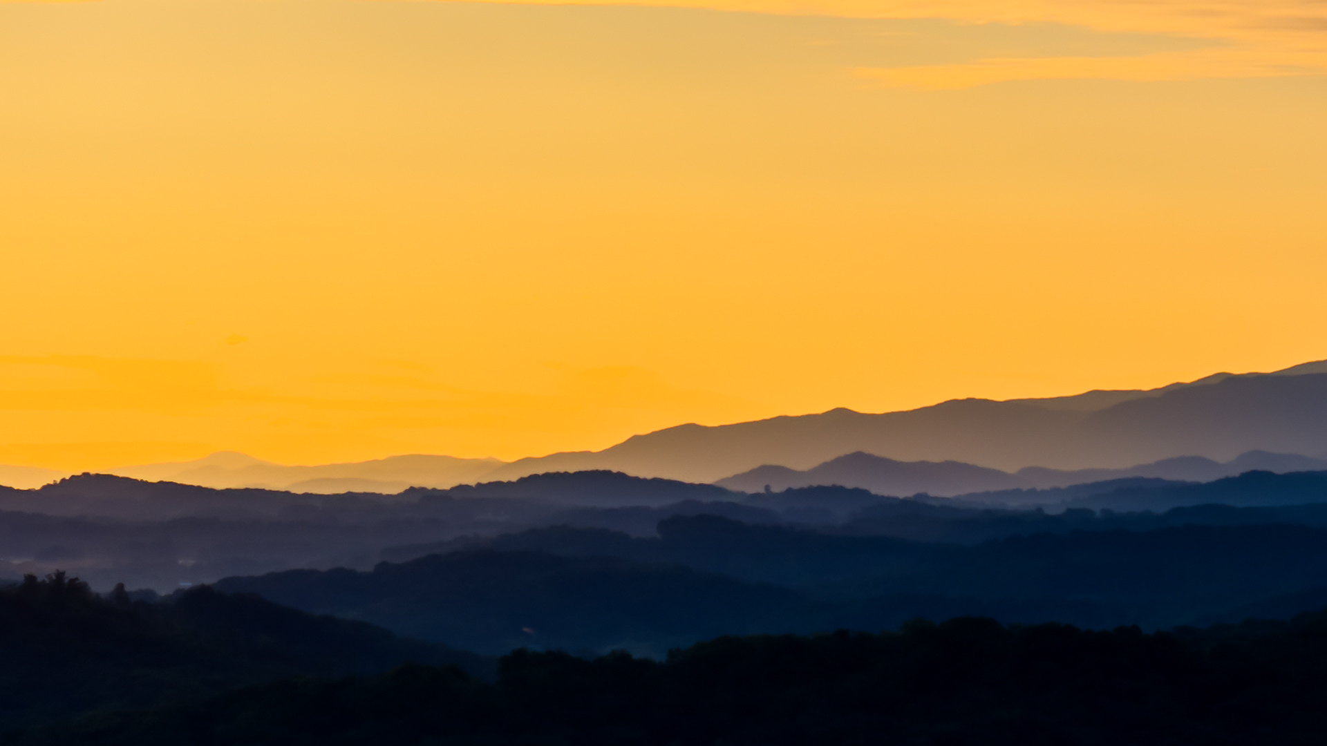 Great Smoky Mountains - Taken from Newport, TN