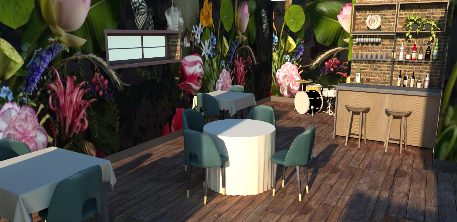 SketchUp- Podium Render