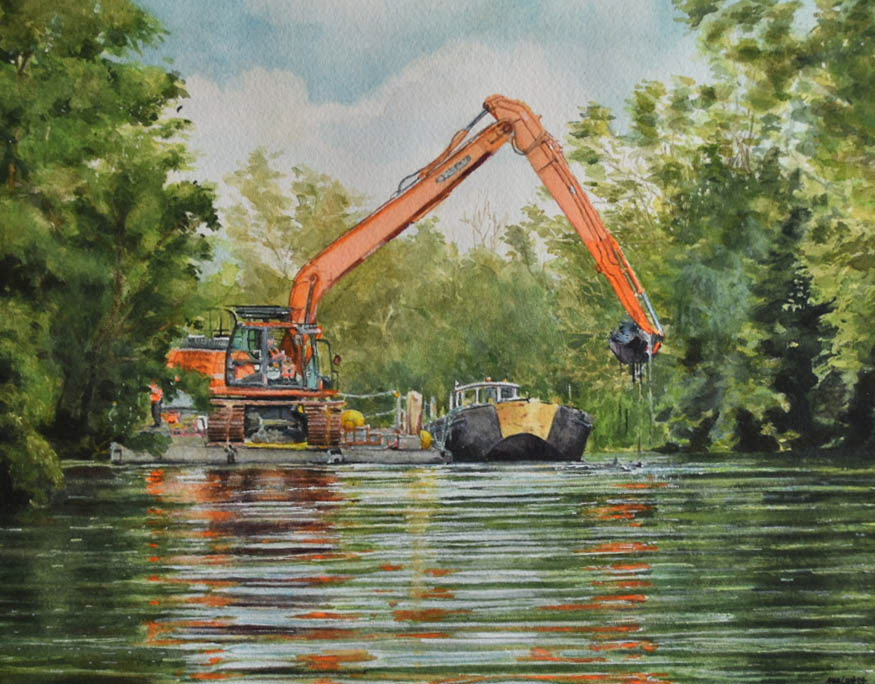 Dredging the Waveney