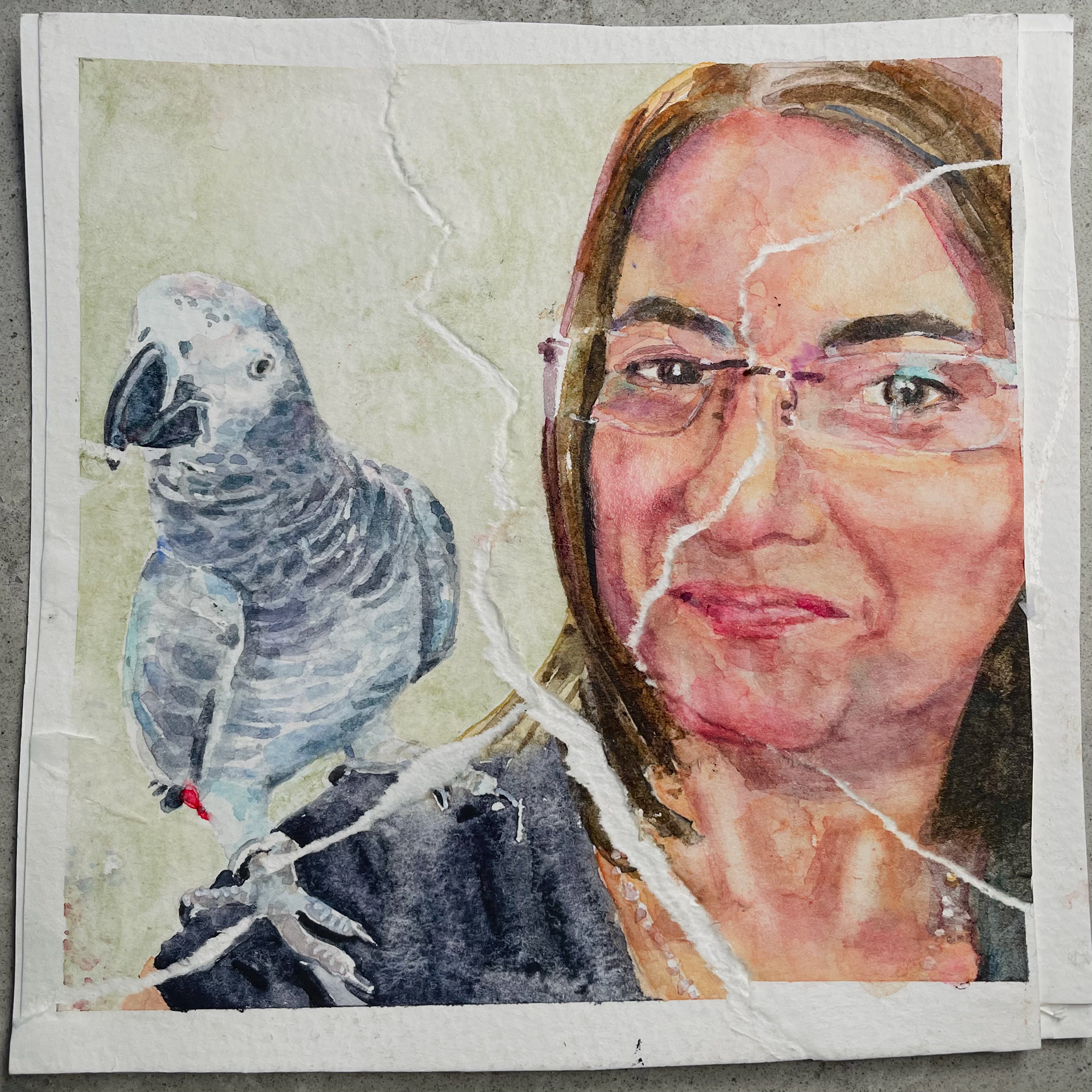 Self Portrait with Phoebe